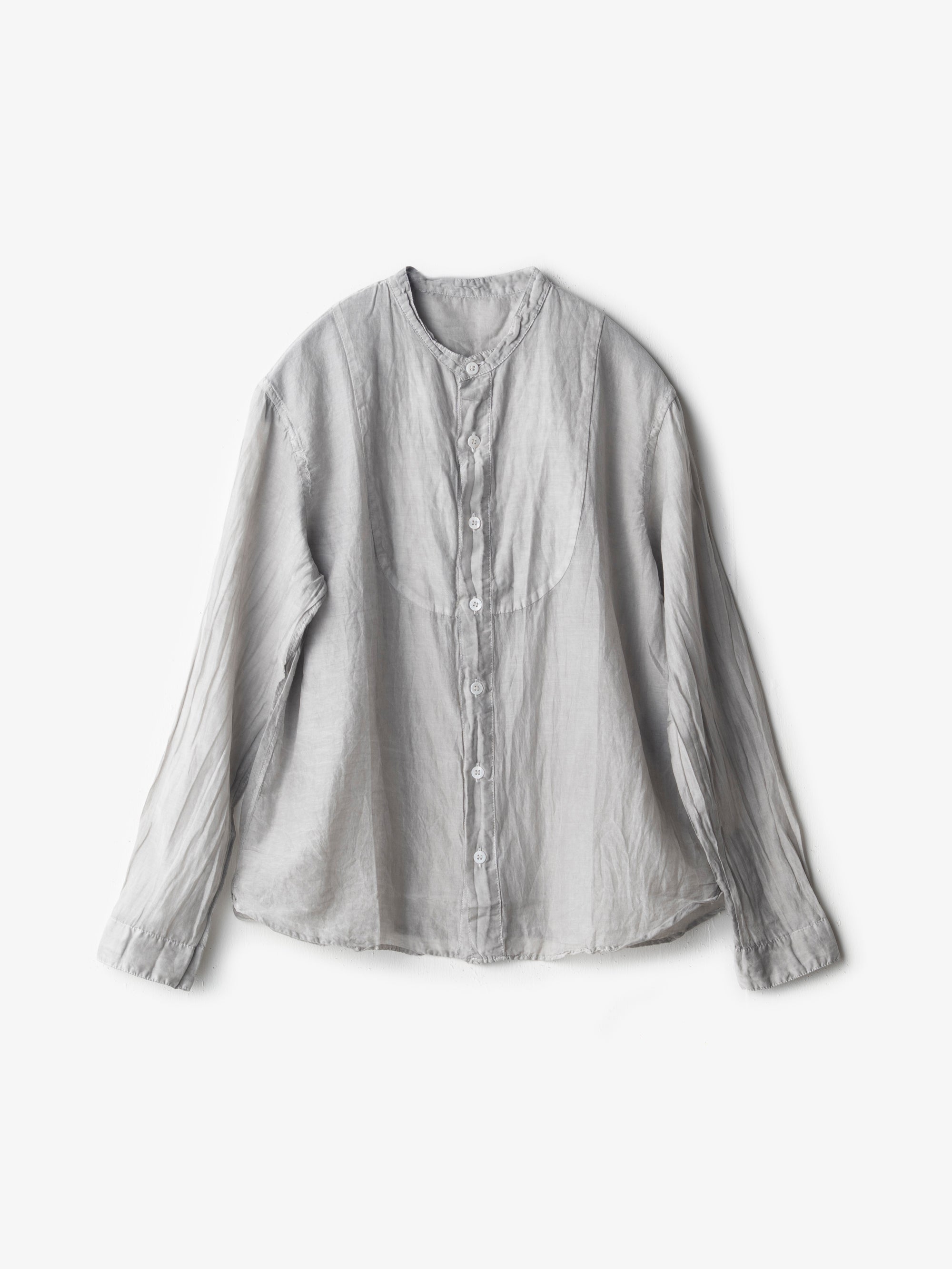 シルクコットン切替シャツ｜宝島染工