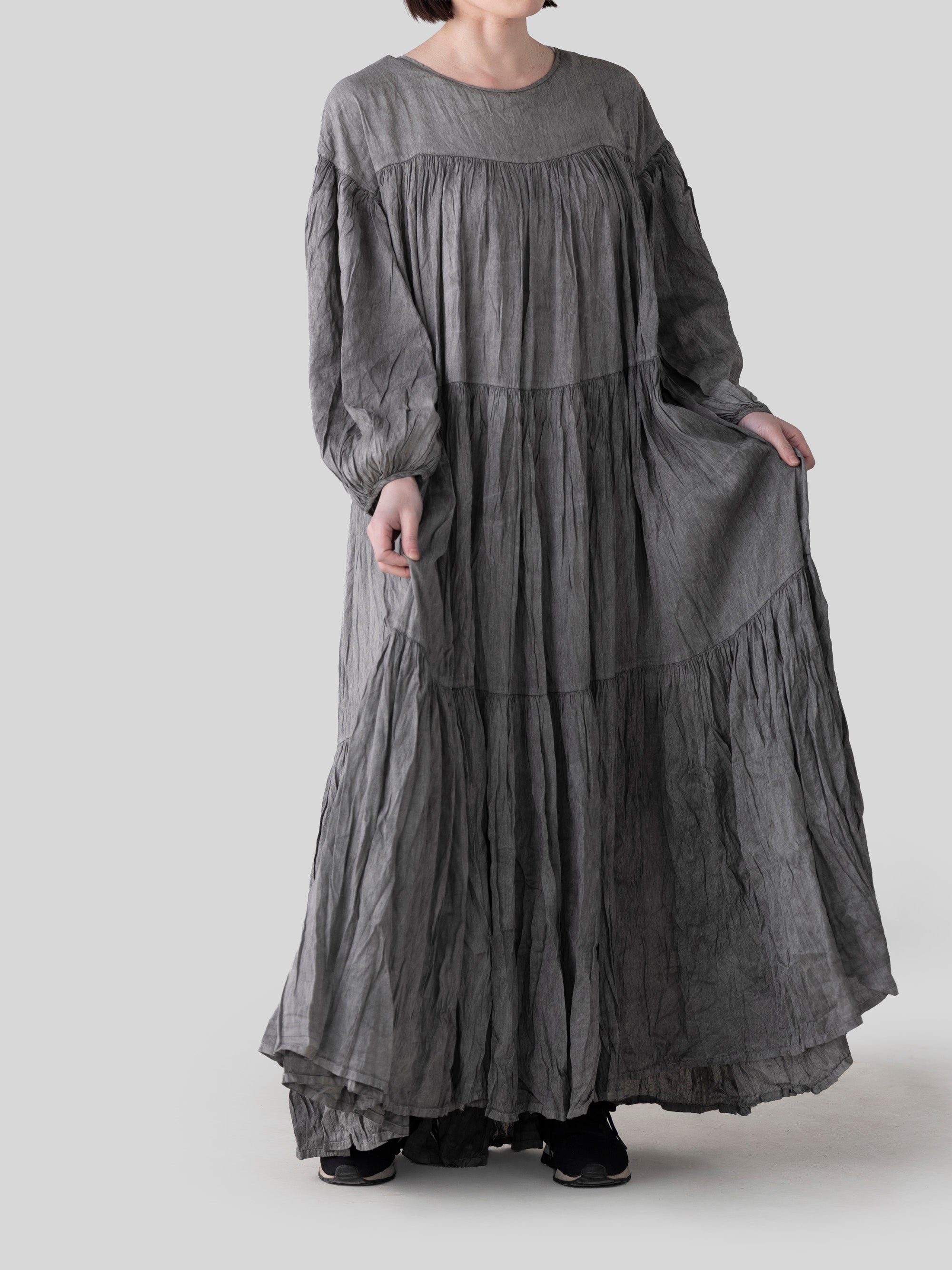 宝島染工/ティアードドレス/乙なもの