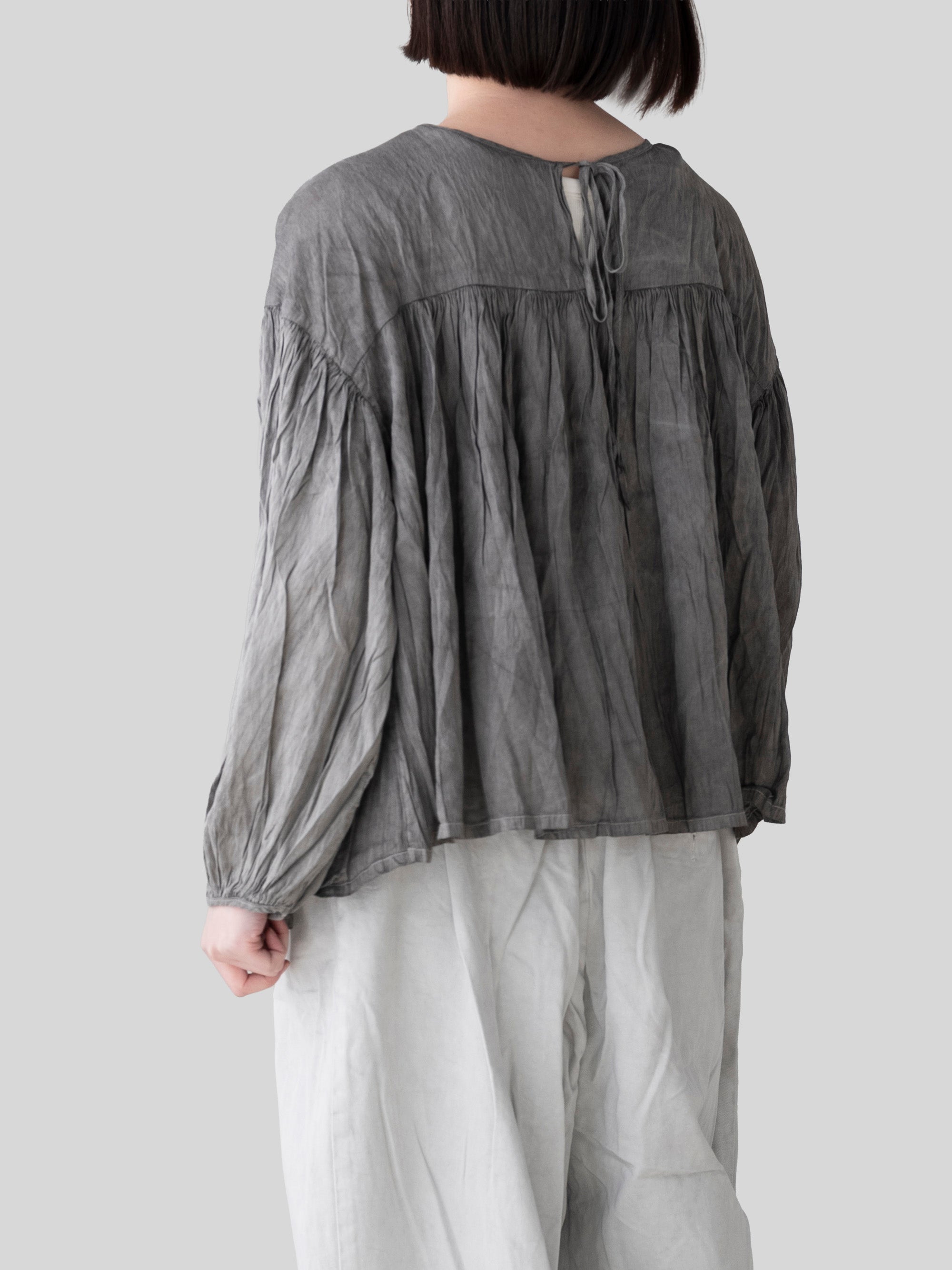 乙なもの】ティアードブラウス｜宝島染工