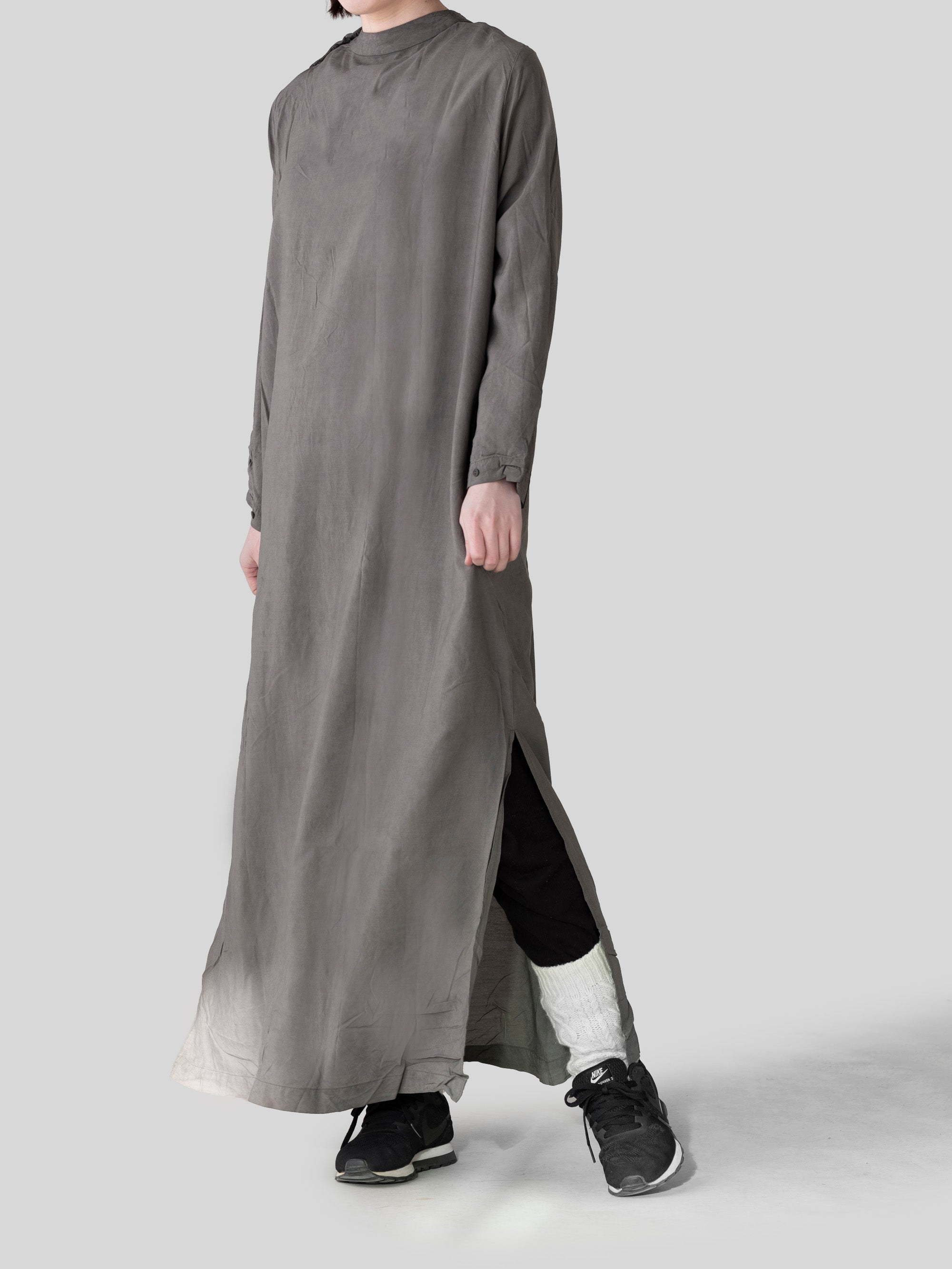 宝島染工/モックネックワンピース/乙なもの