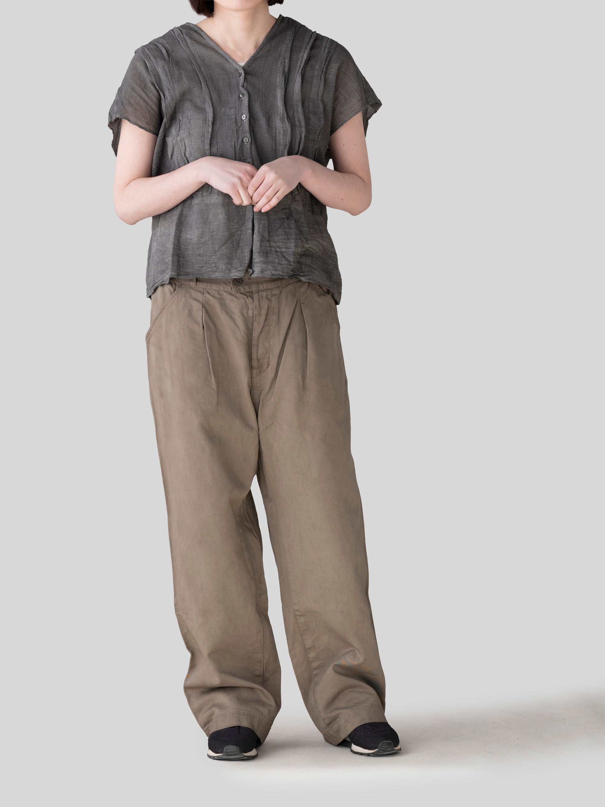 宝島染工/コンパクトブラウス/乙なもの