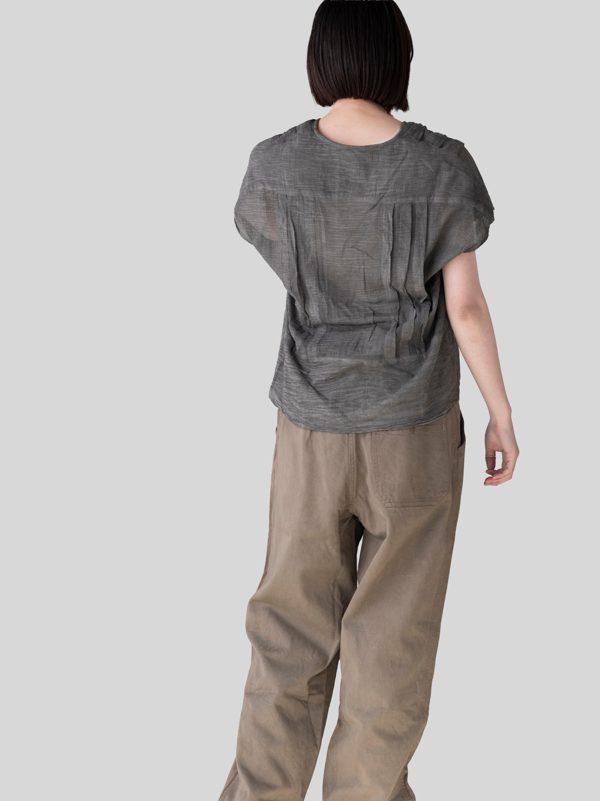 宝島染工/コンパクトブラウス/乙なもの