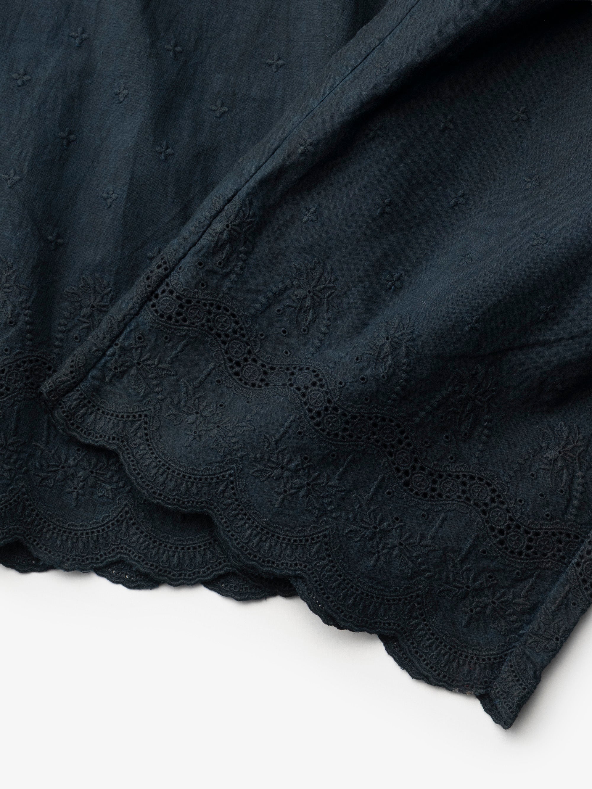 宝島染工/ラフパンツ スカラップ/乙なもの