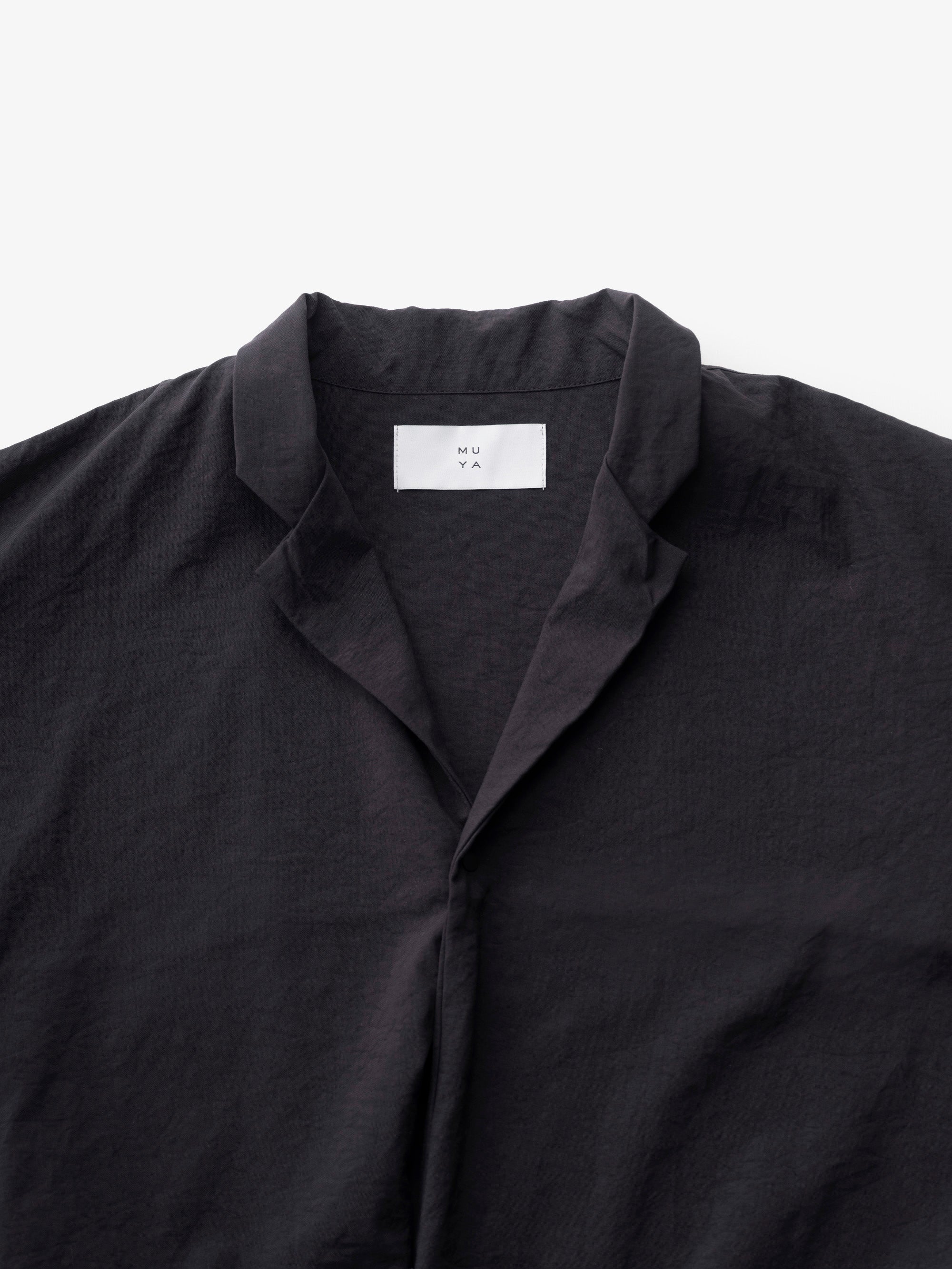 MUYA/ナイロン リバリーコート/テーラードカラー