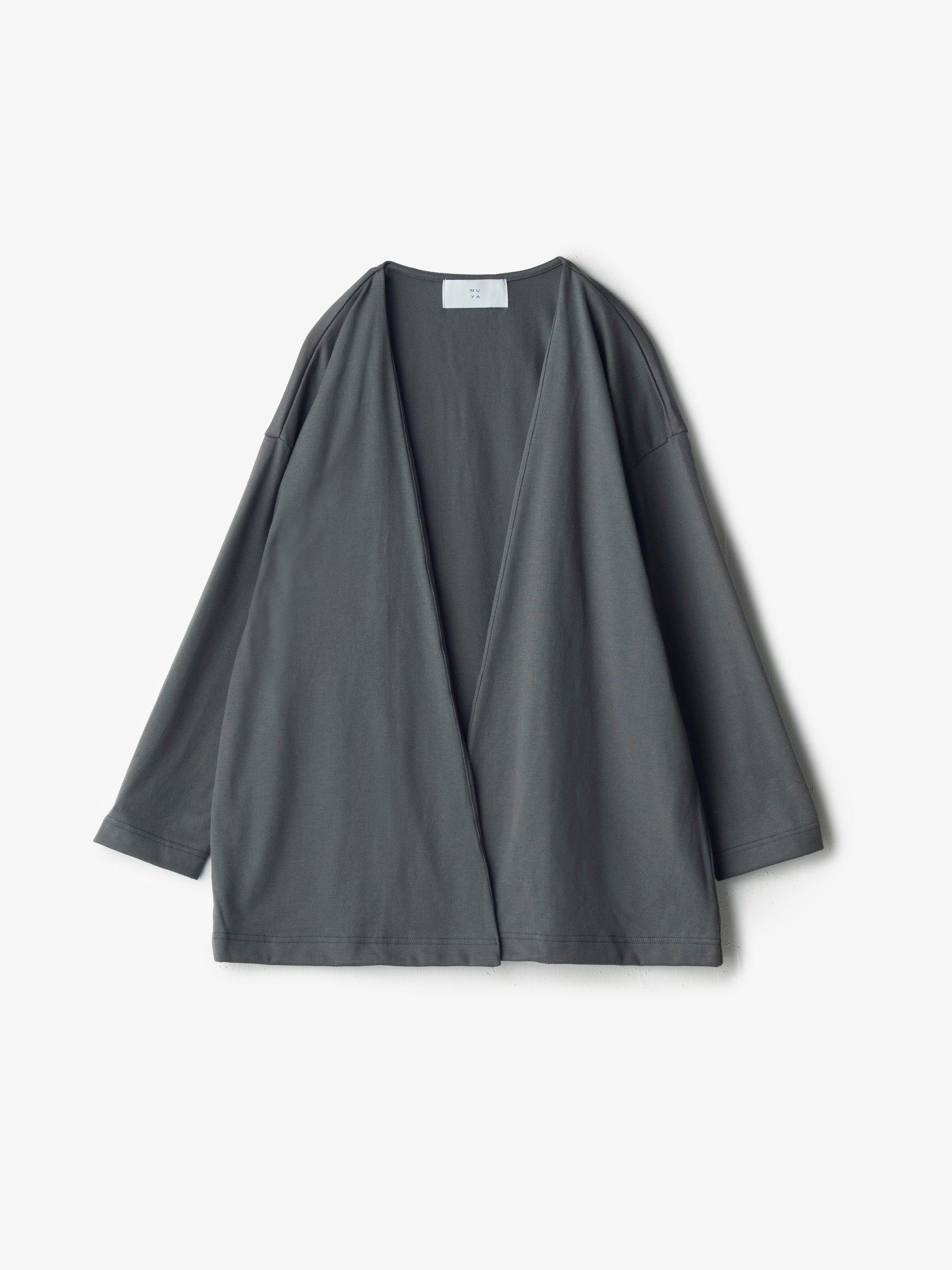 MUYA/コットン/リラックスカーディガン