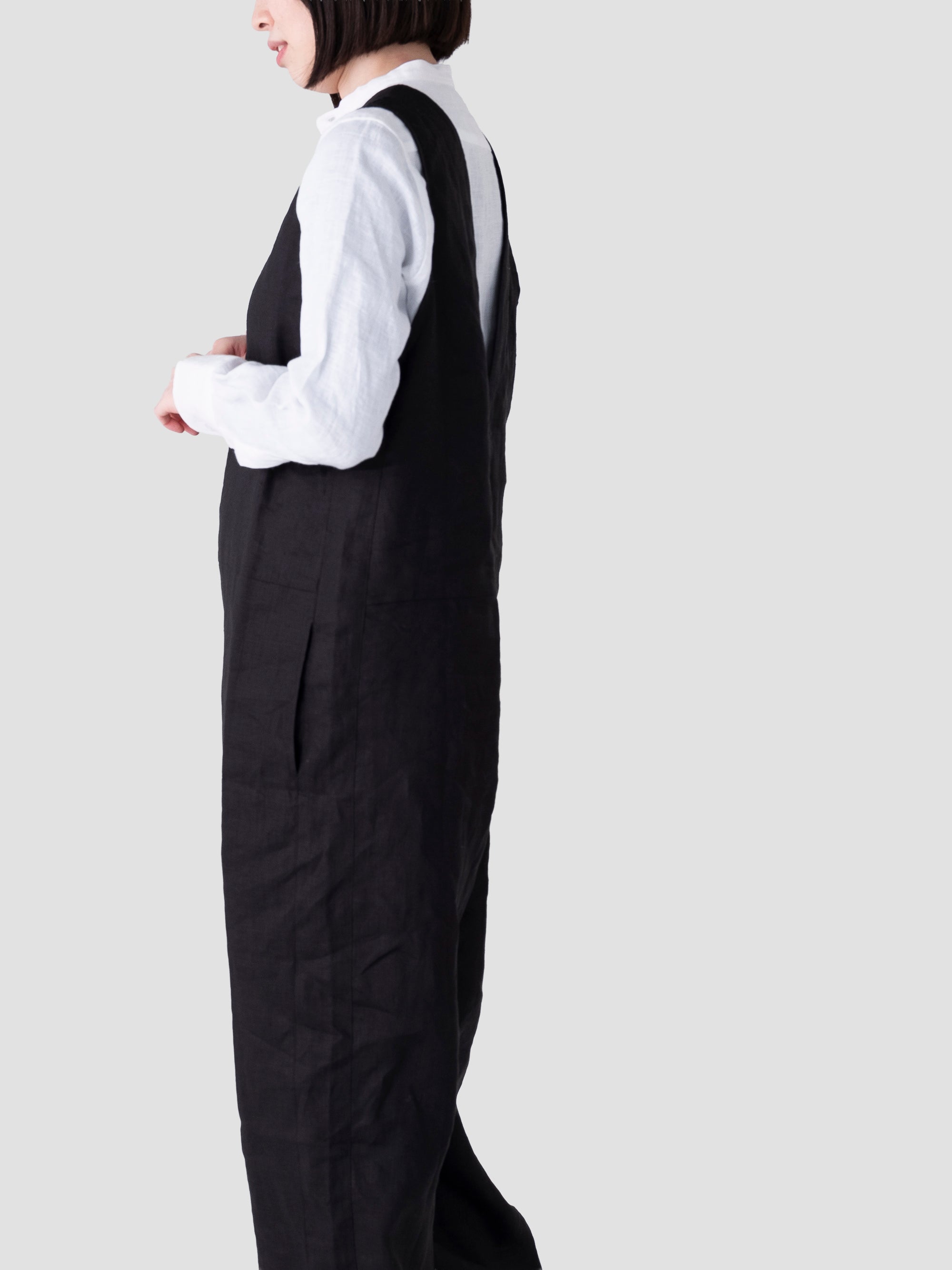 Linen Salopet｜Honnete
