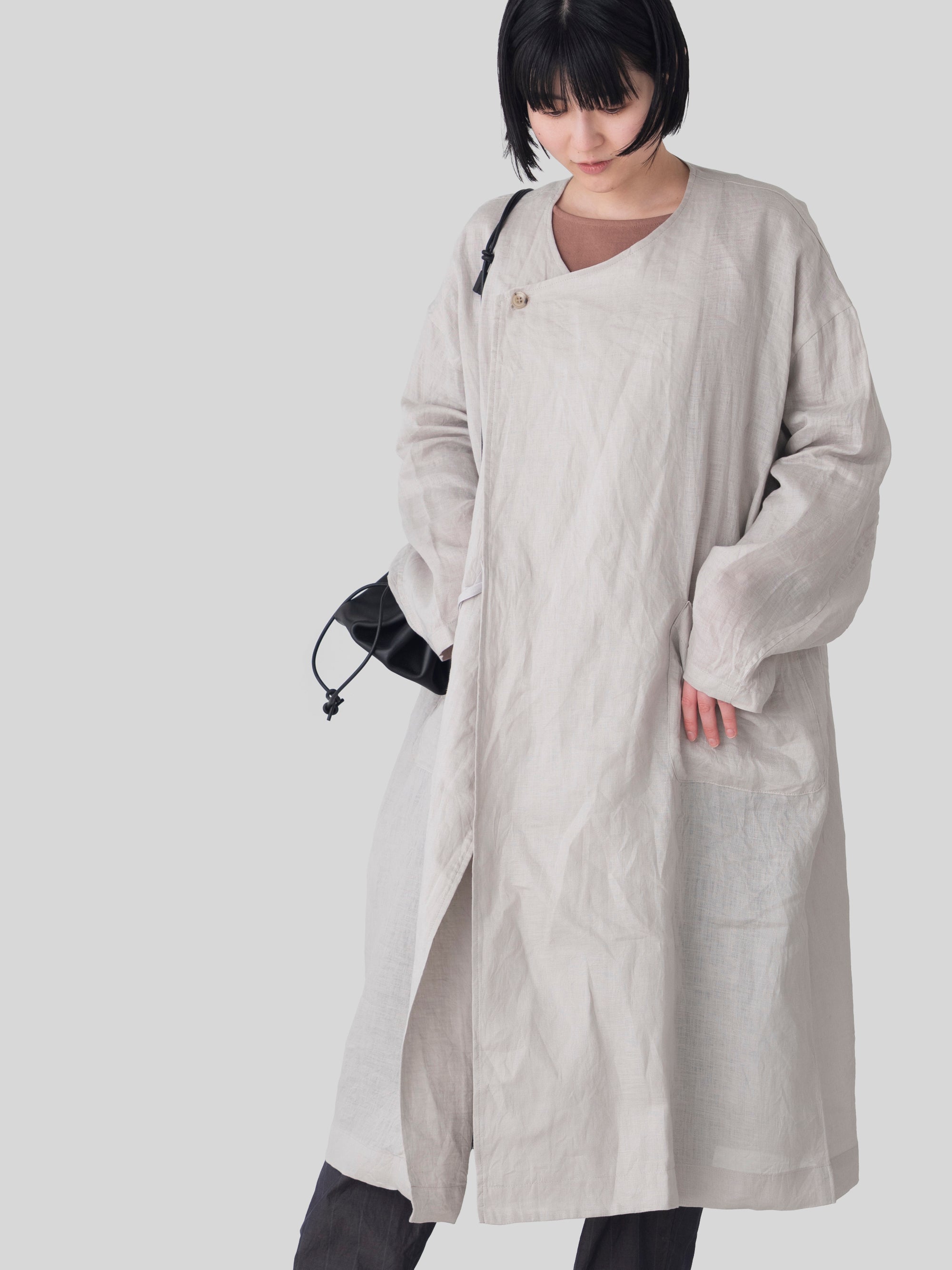 Wide Wrap Coat｜Yarmo