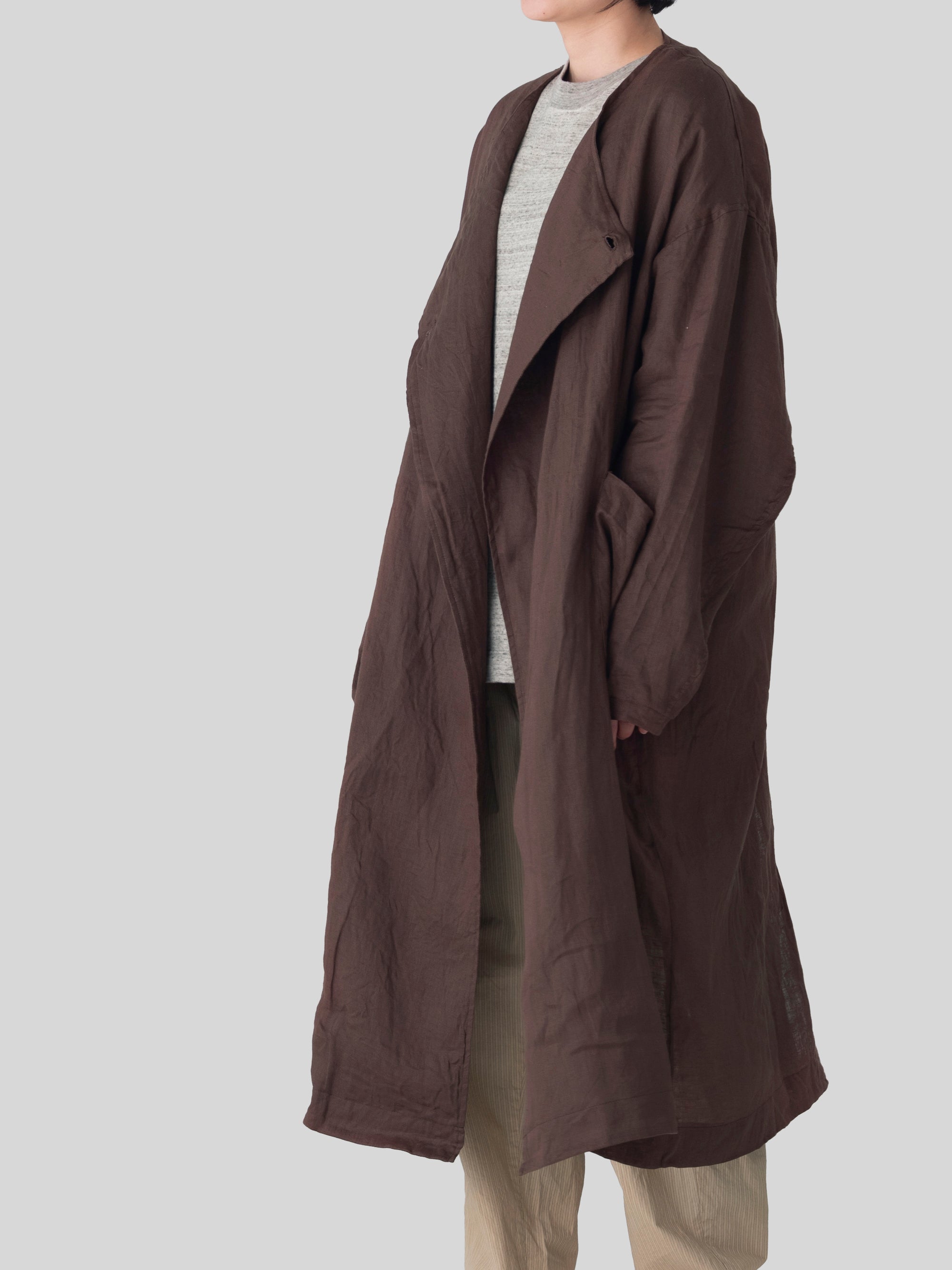 Wide Wrap Coat｜Yarmo