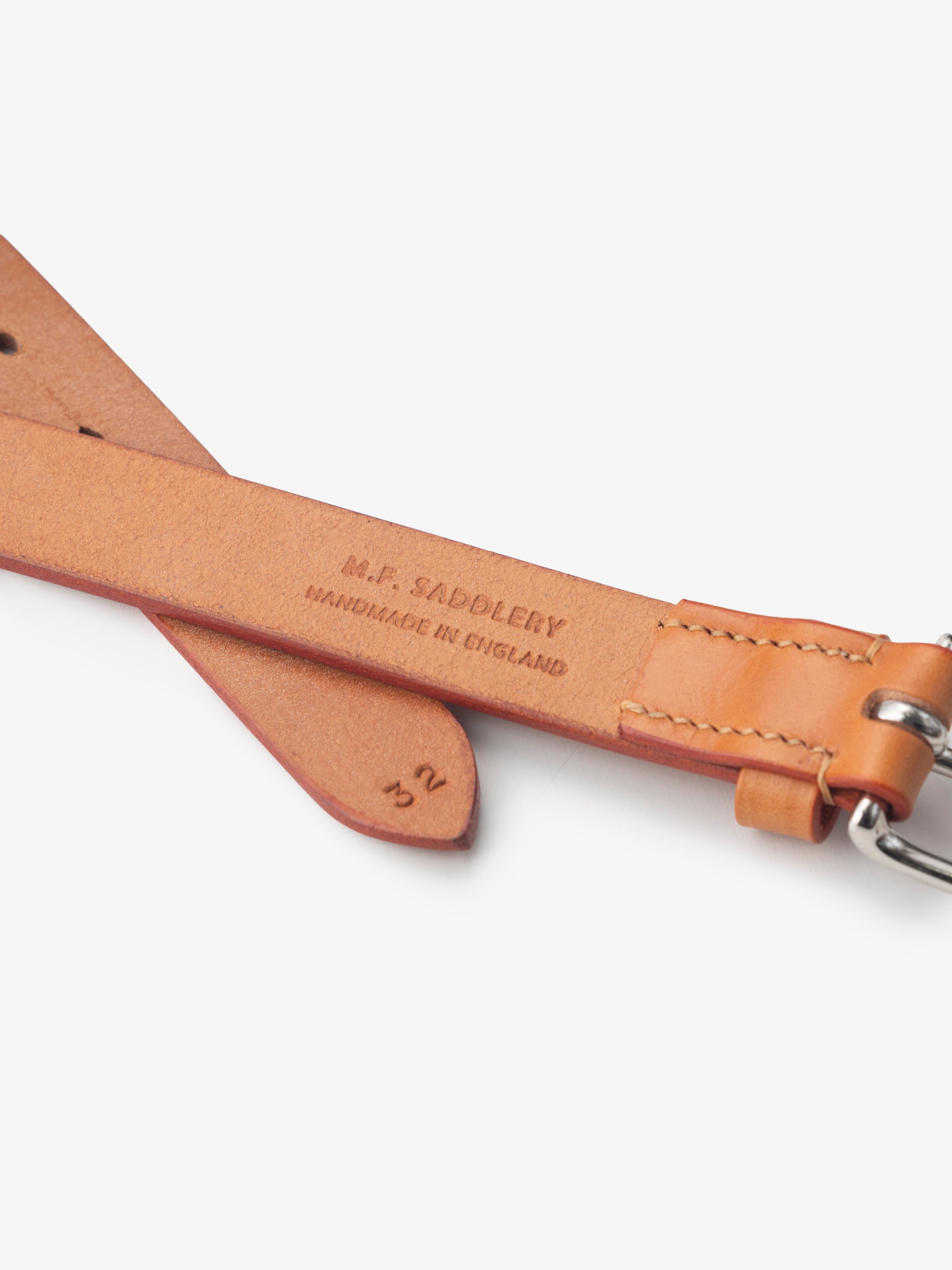 1.0 inch West End Buckle Saddle｜Martin Faizey