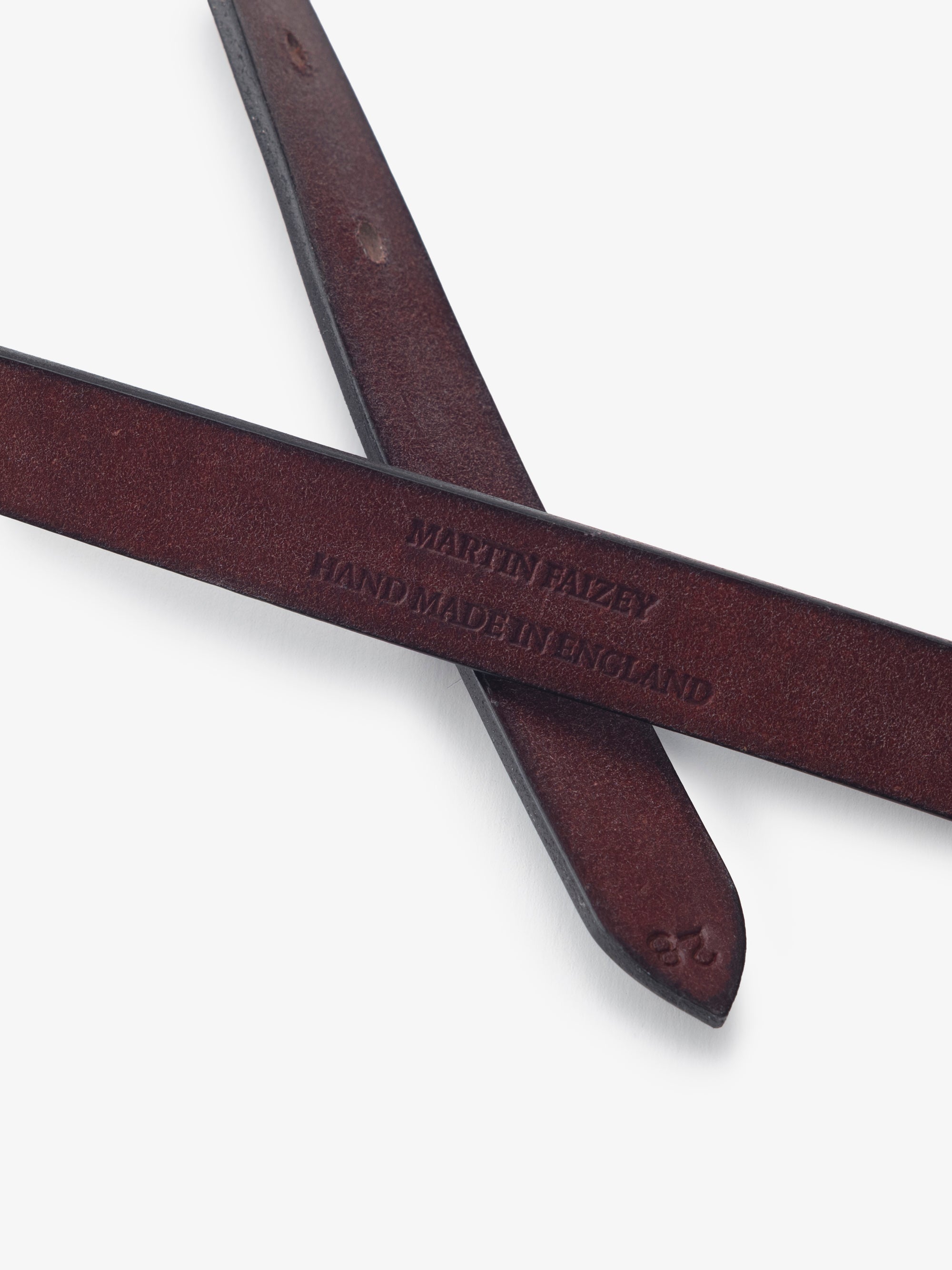 Roller Buckle Light Weight Bridle Belt｜Martin Faizey