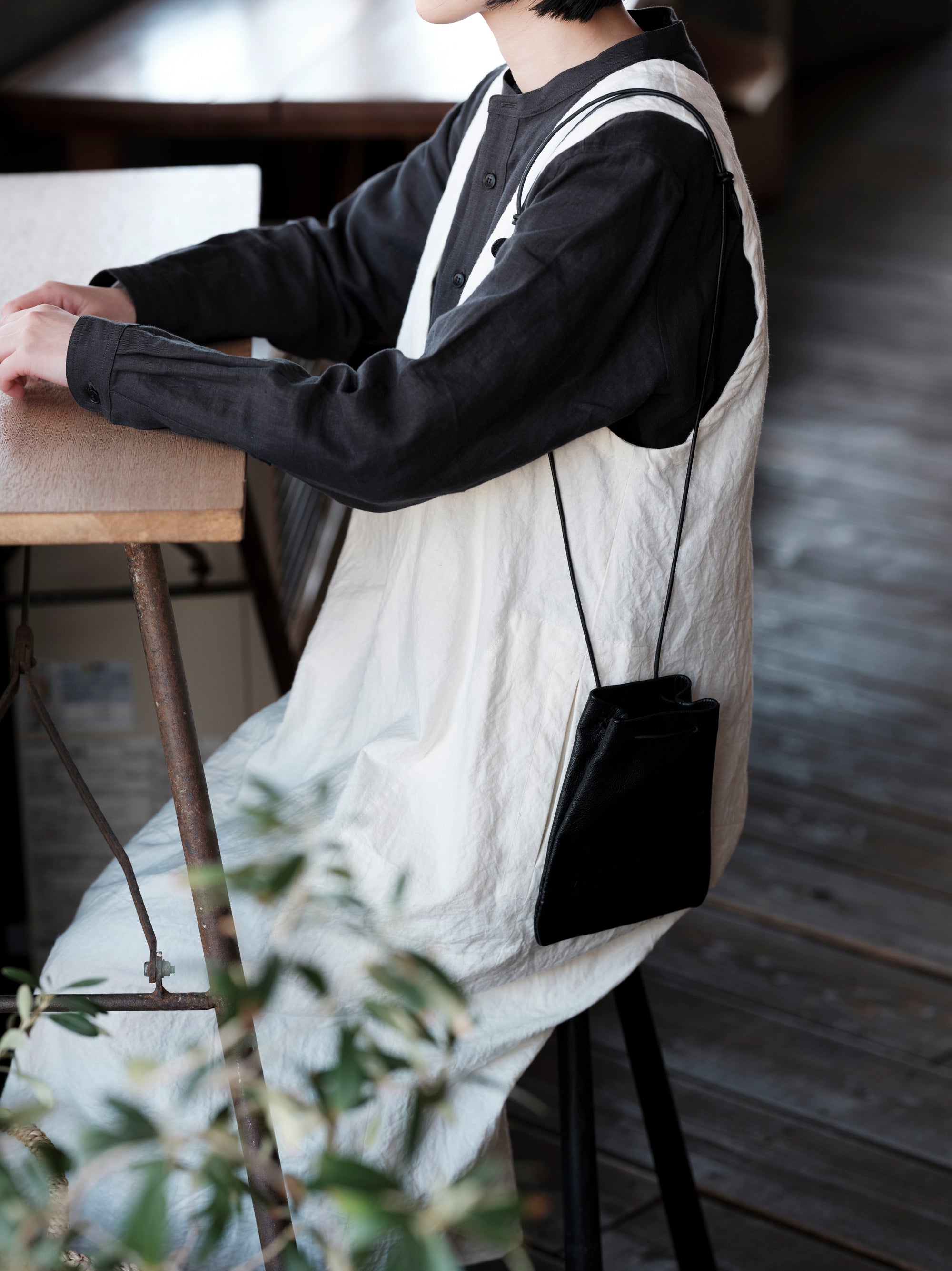 abokika/Pocket Bag/Goat Leather