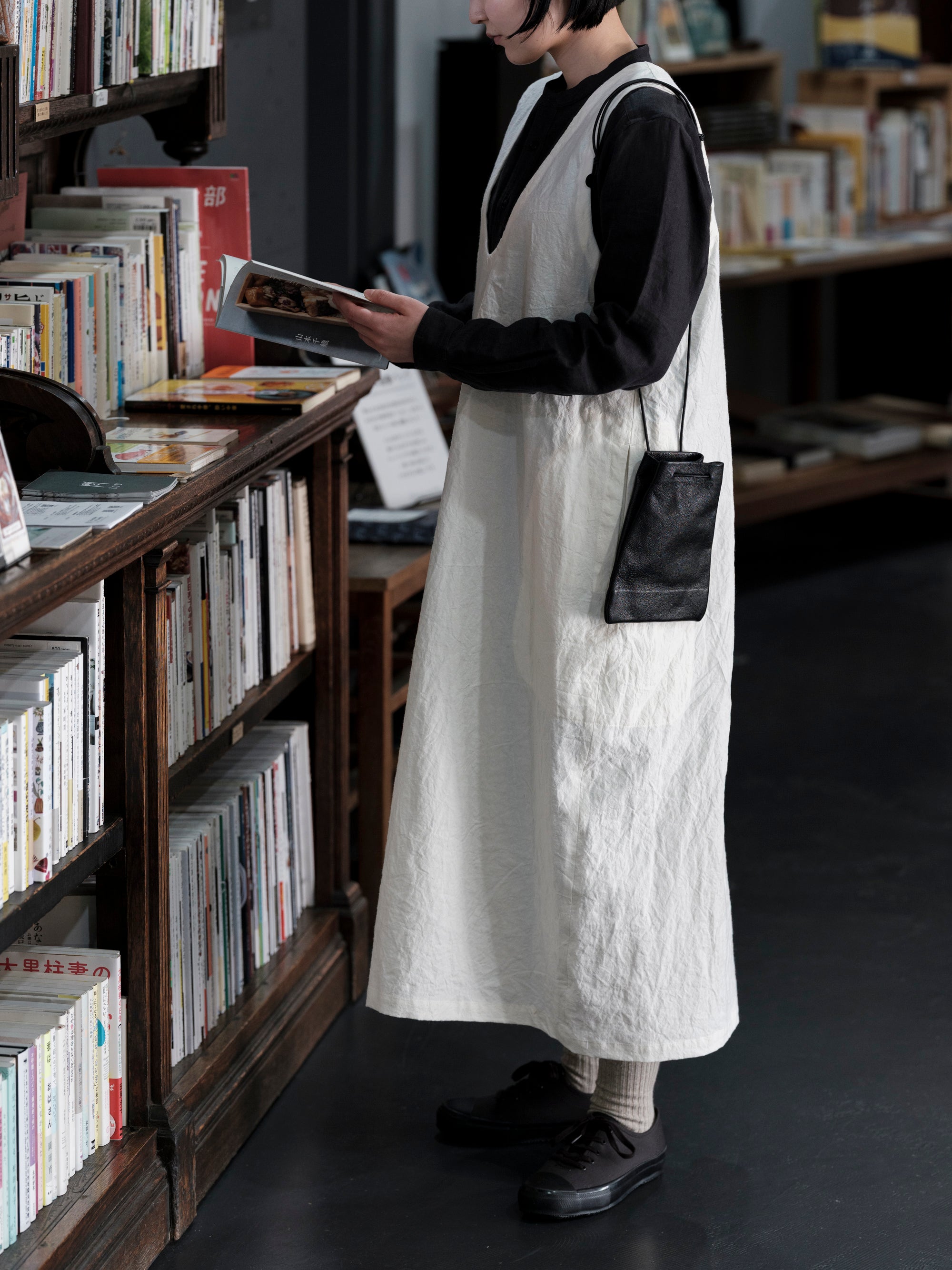 abokika/Pocket Bag/Goat Leather