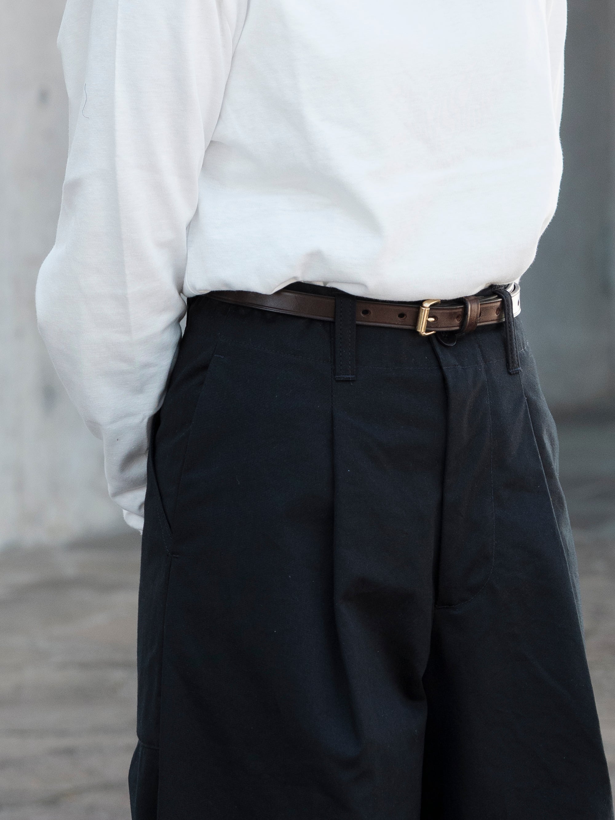 Martin Faizey/0.75 inch/Roller Buckle Light/Weight Bridle Belt