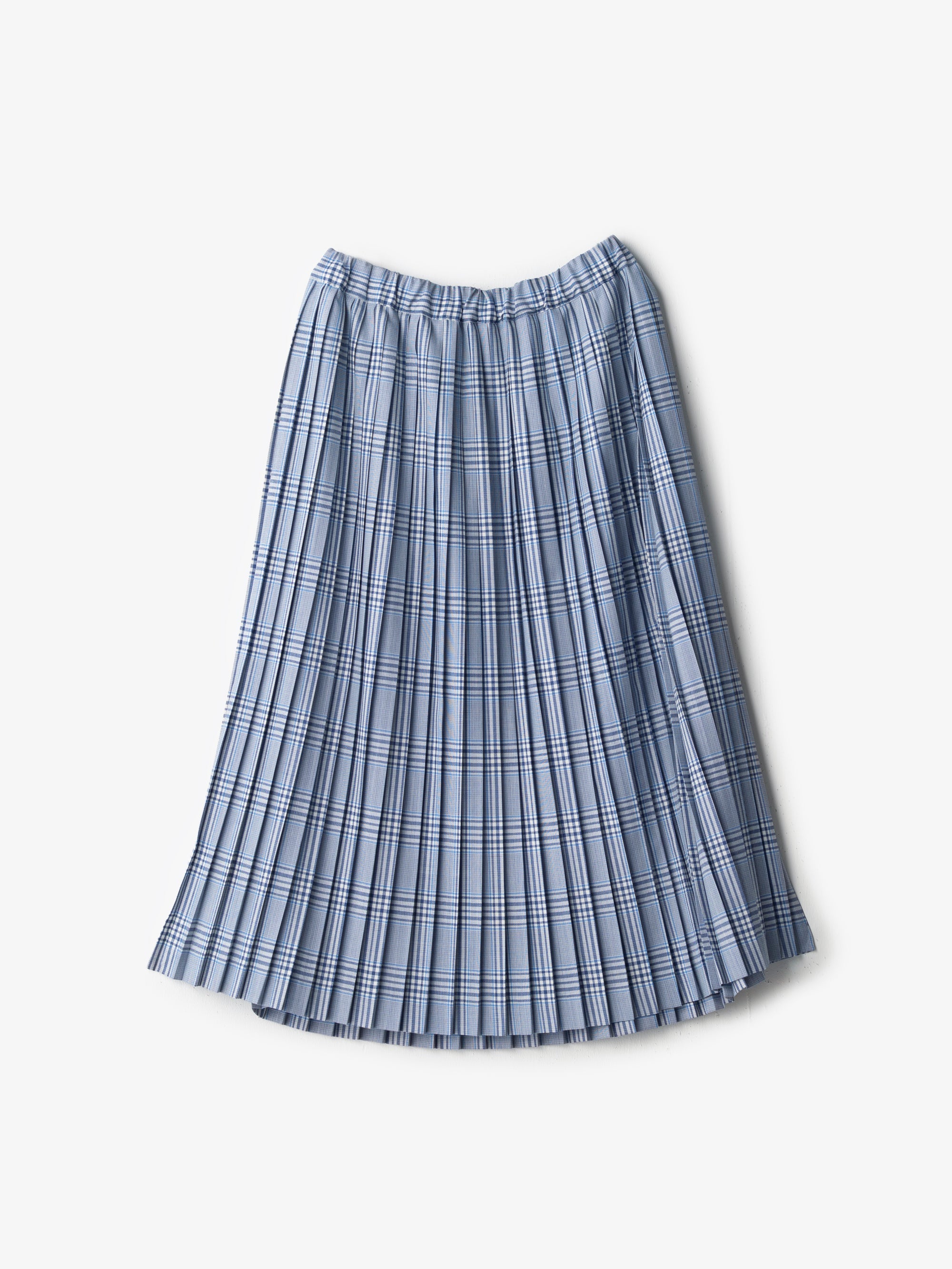 Bennie Summer Wool Narrow Pleated Skirt｜Charpentier de Vaisseau