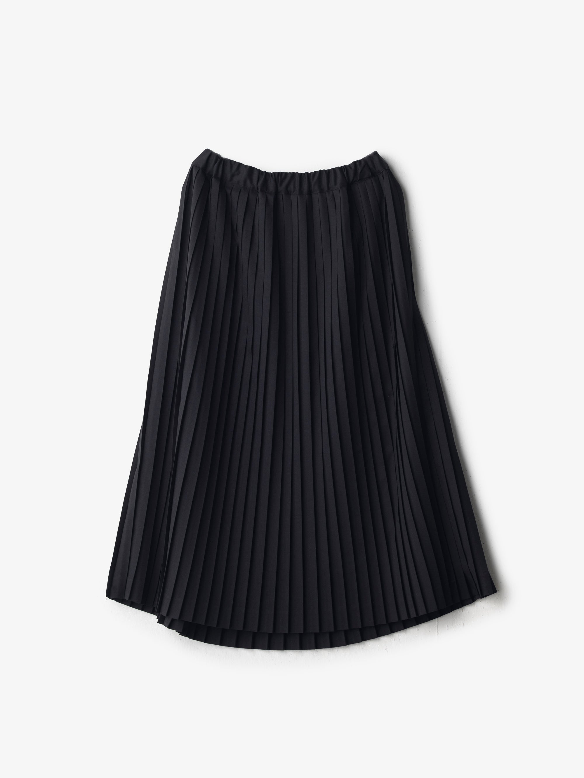 Charpentier de Vaisseau/Bennie/Summer Wool/Narrow Pleated Skirt