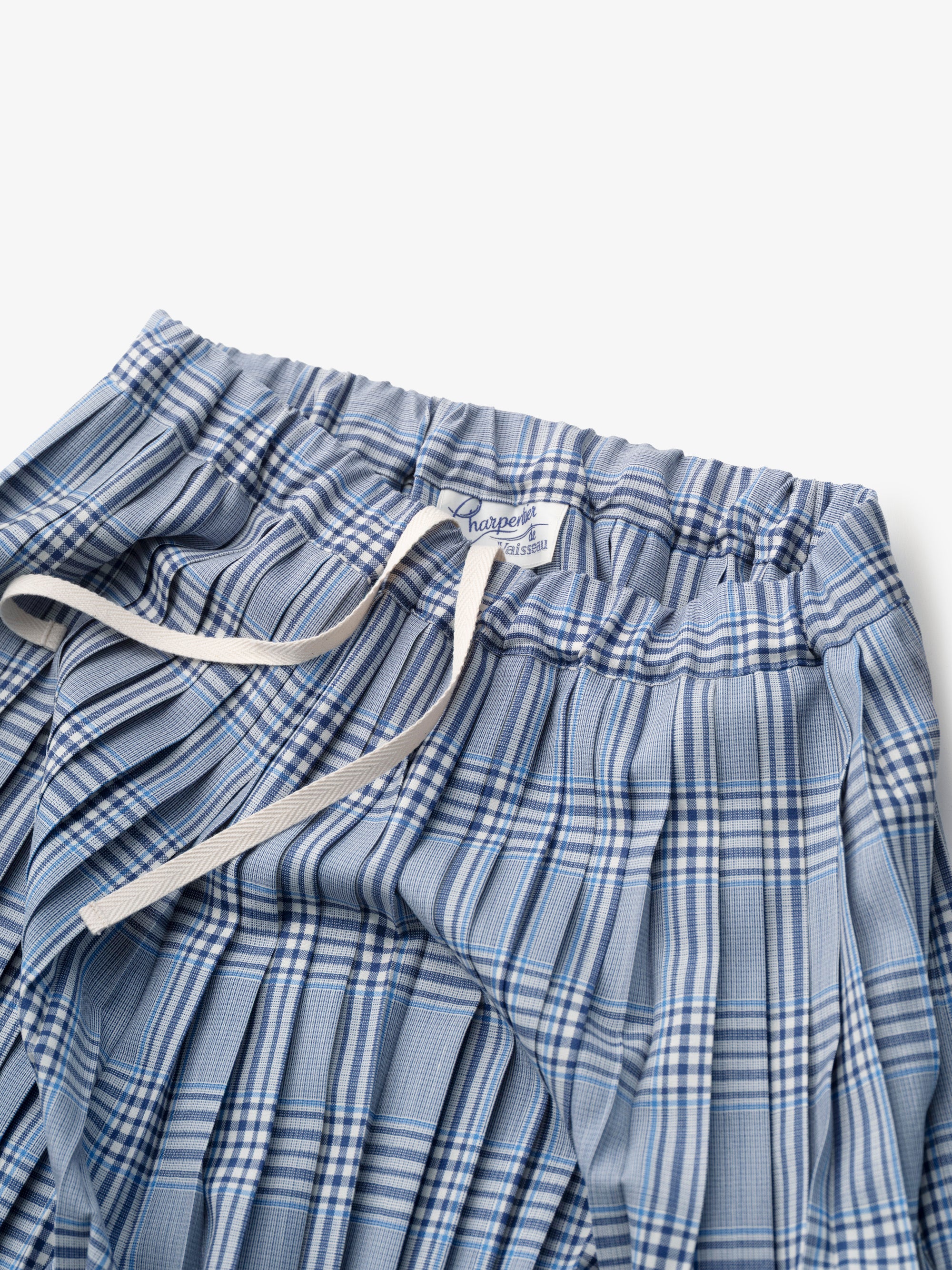 Bennie Summer Wool Narrow Pleated Skirt｜Charpentier de Vaisseau