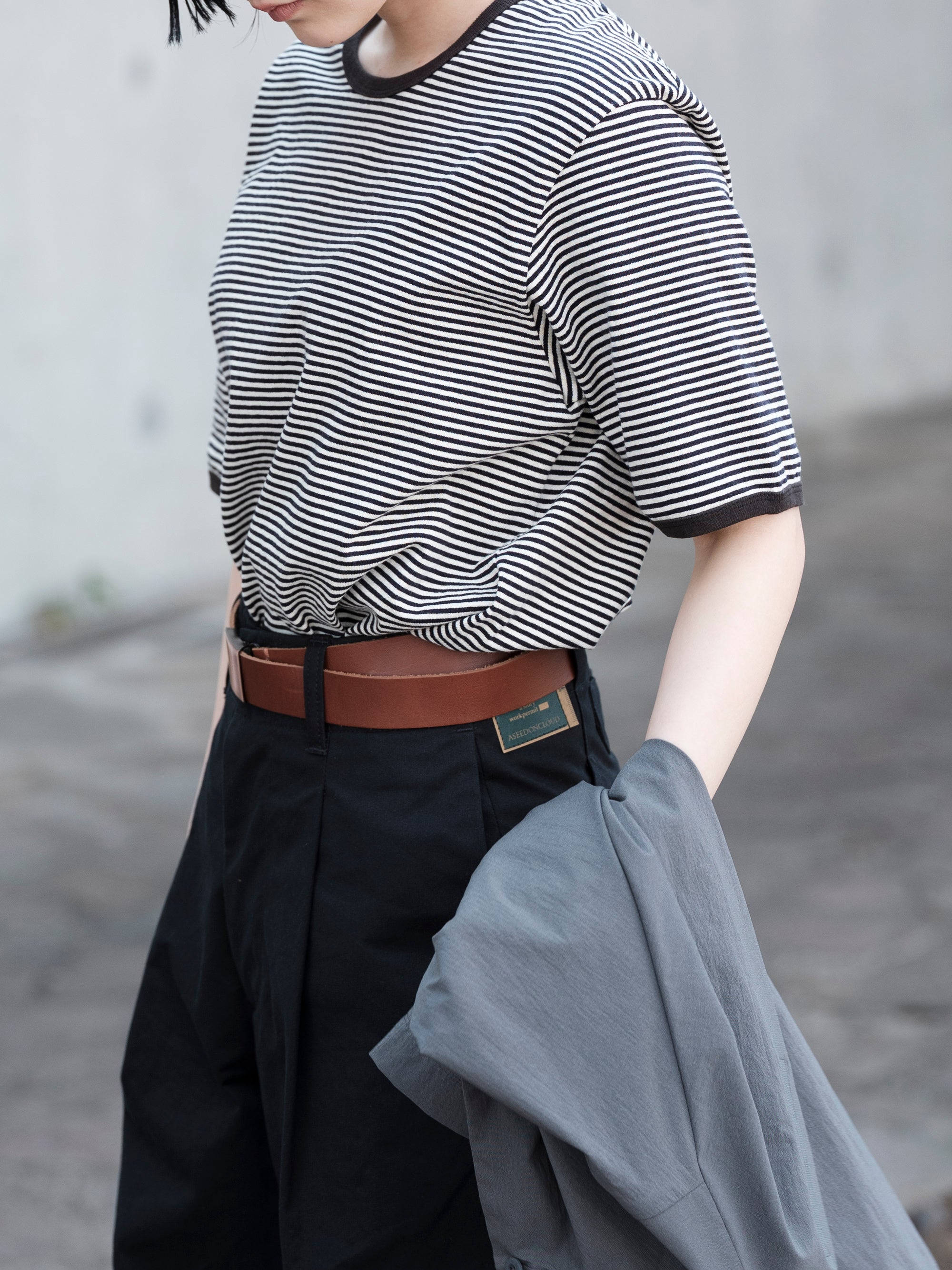 HW belt レザー｜ASEEDONCLOUD