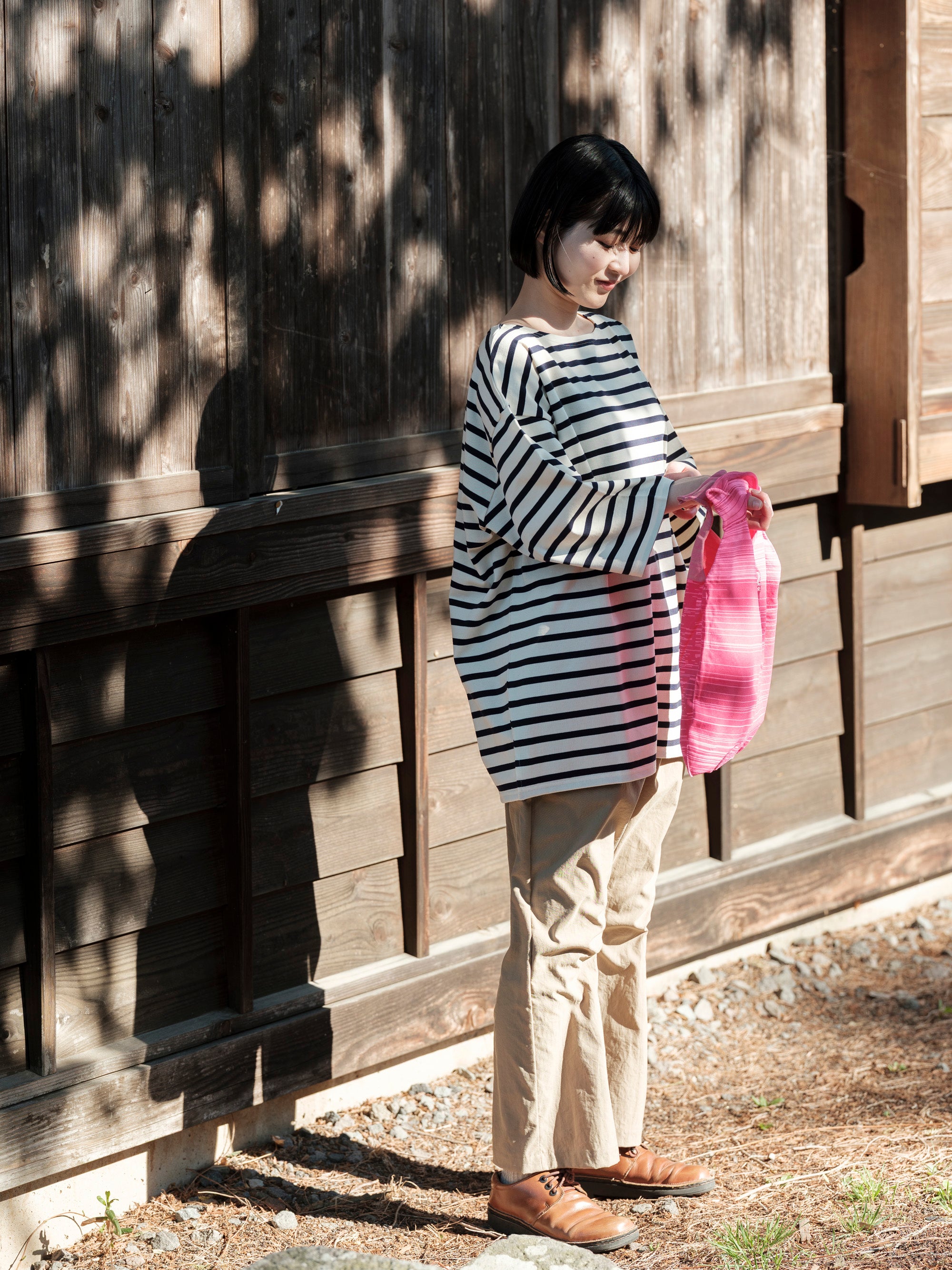 Jacob Cotton Cotton Half Sleeve Mariniere｜Charpentier de Vaisseau