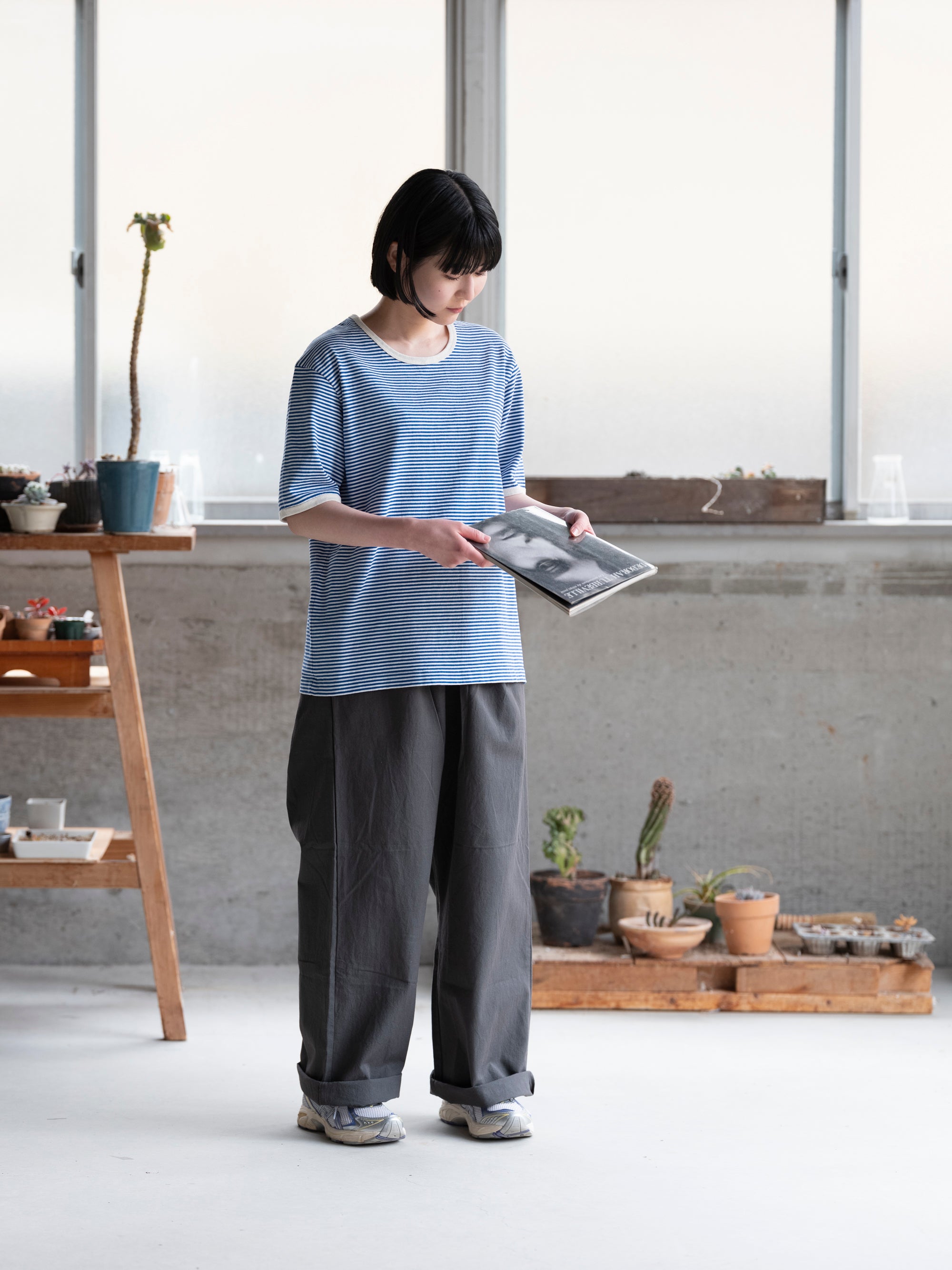 Jean Cotton Short Sleeve T-Shirt｜Charpentier de Vaisseau