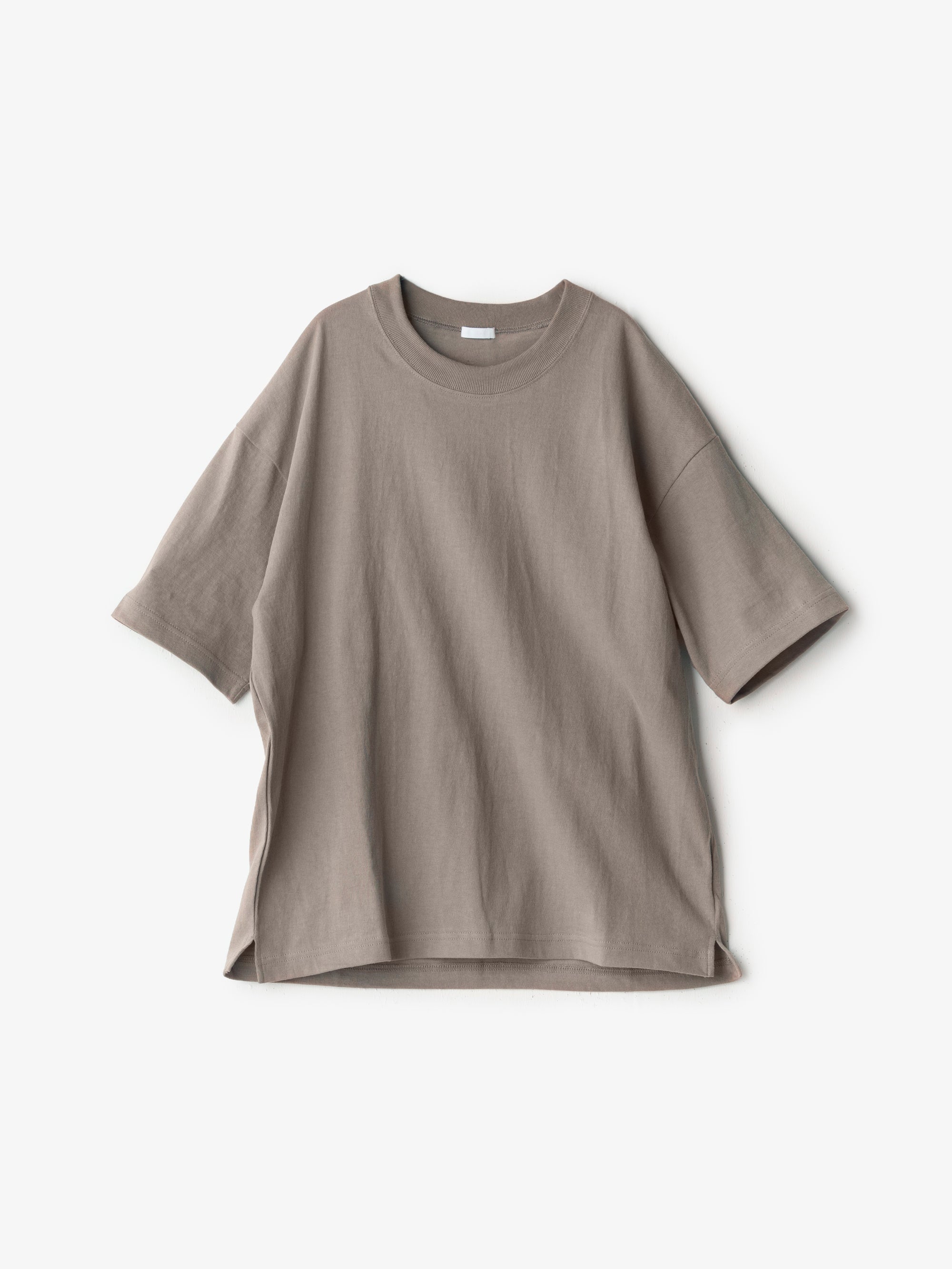 オーガニック吊天竺 オーバーサイズTシャツ｜yohaku