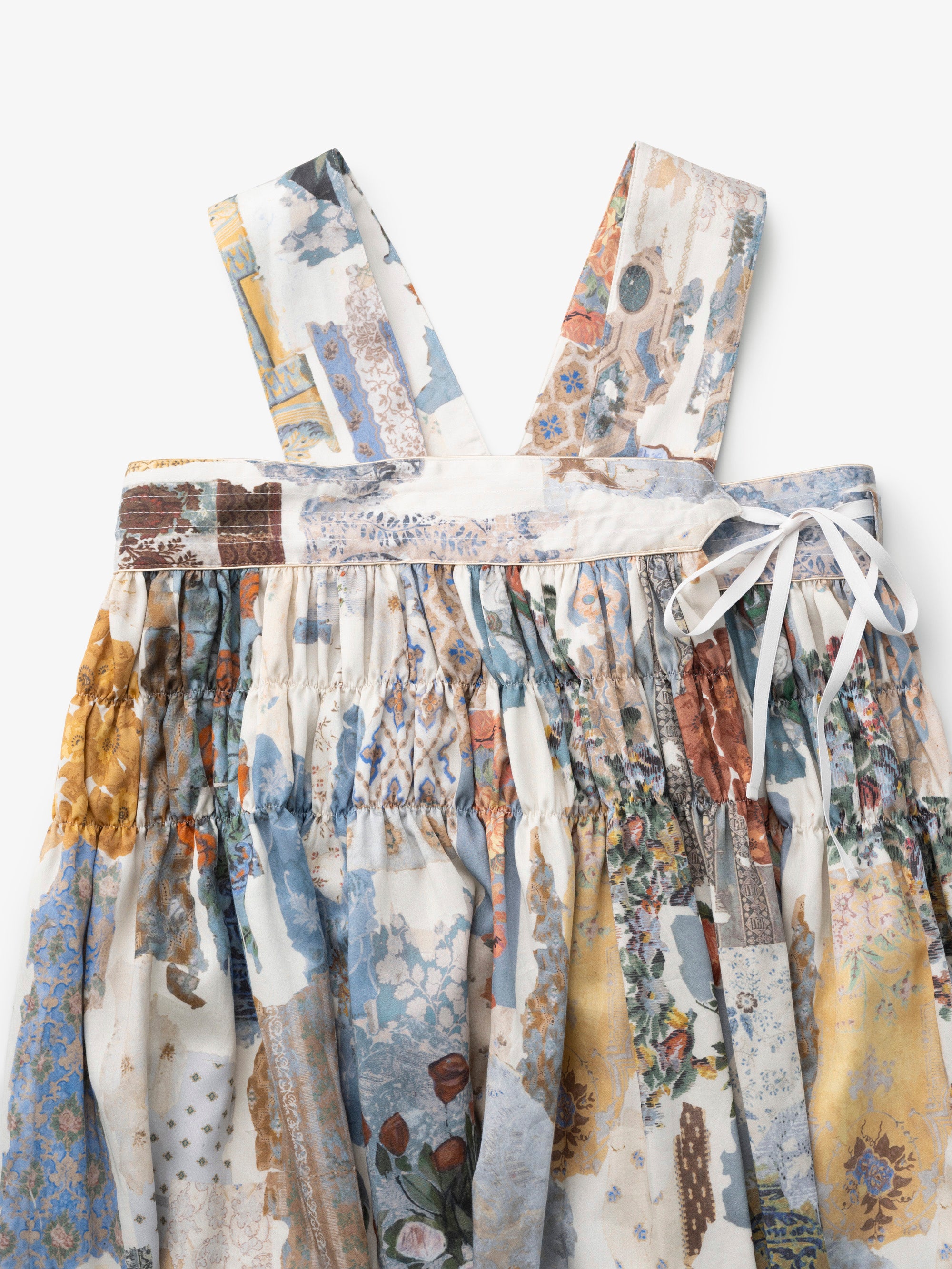 ASEEDONCLOUD/Festival Wrap Skirt/Travel memories print
