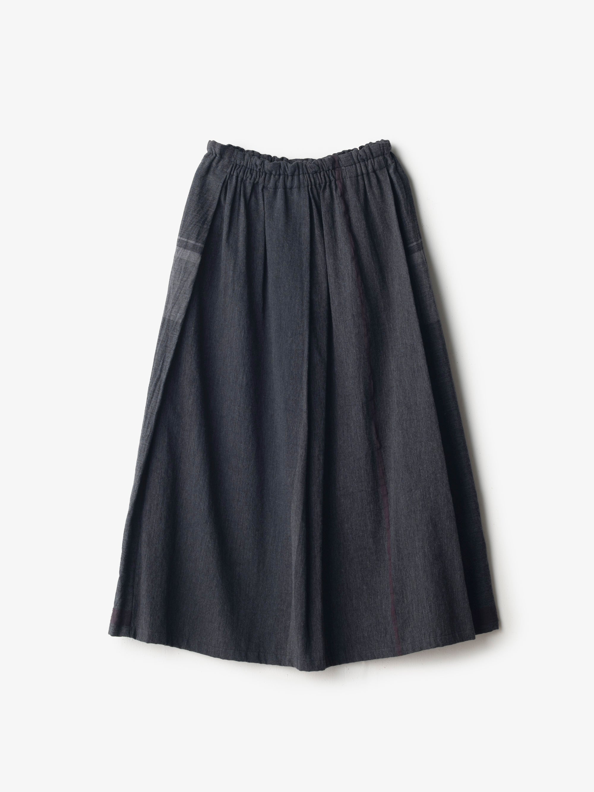 tamaki niime/powan skirt long/cotton