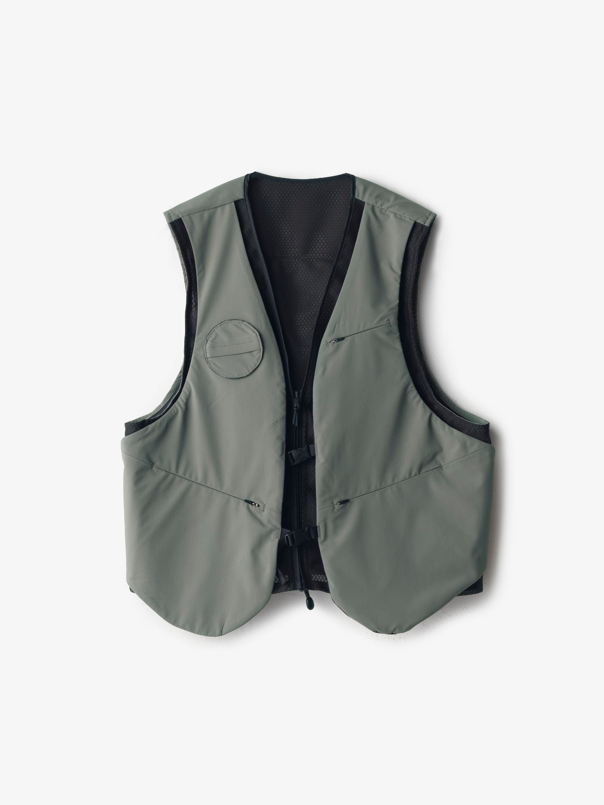 ASEEDONCLOUD/HW/TS waistcoat/double cloth