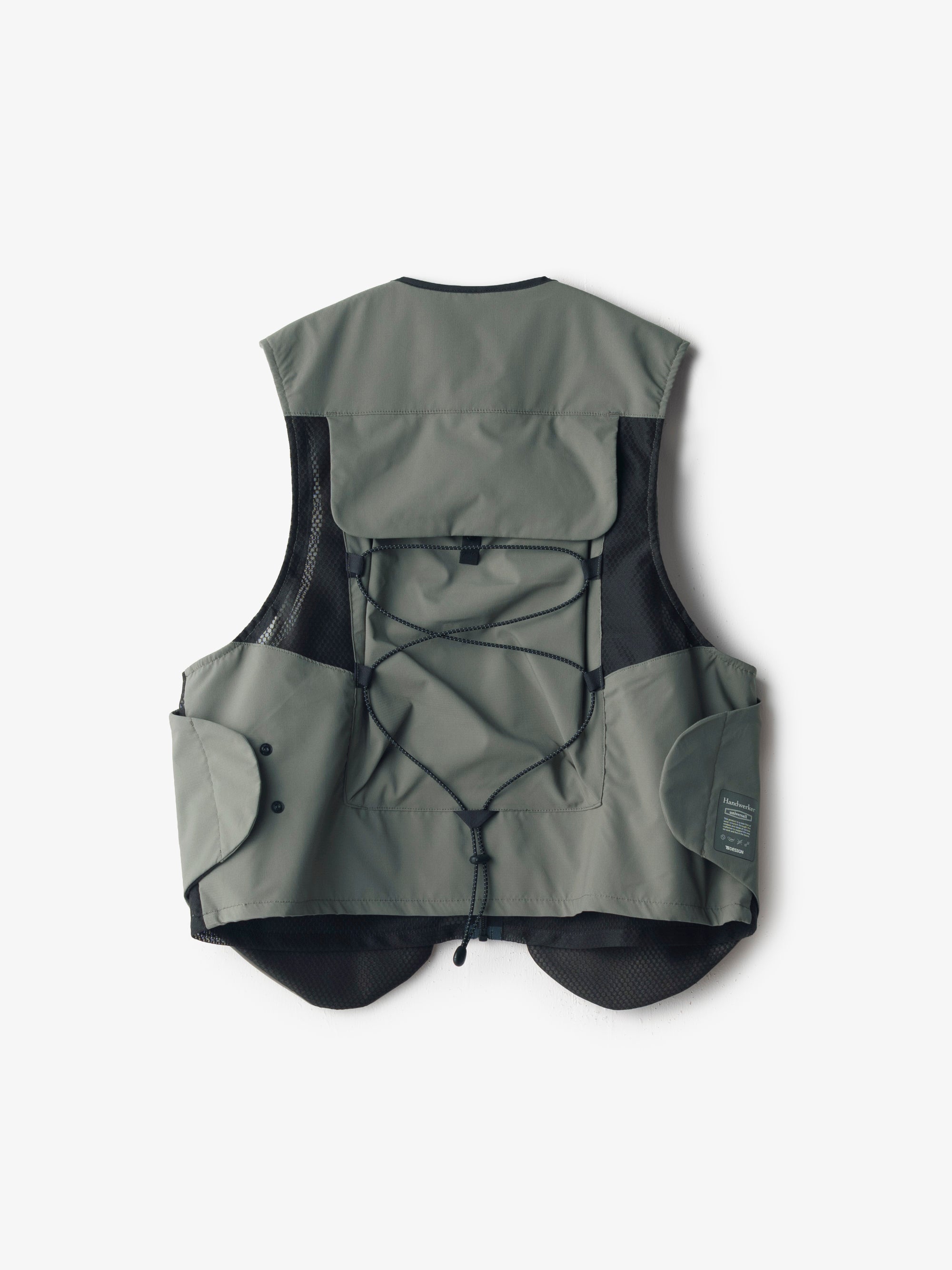 ASEEDONCLOUD/HW/TS waistcoat/double cloth