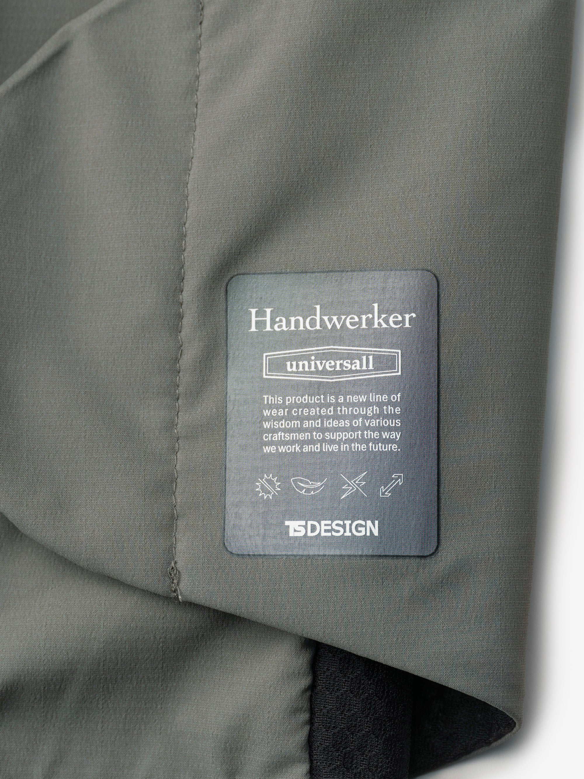ASEEDONCLOUD/HW/TS waistcoat/double cloth