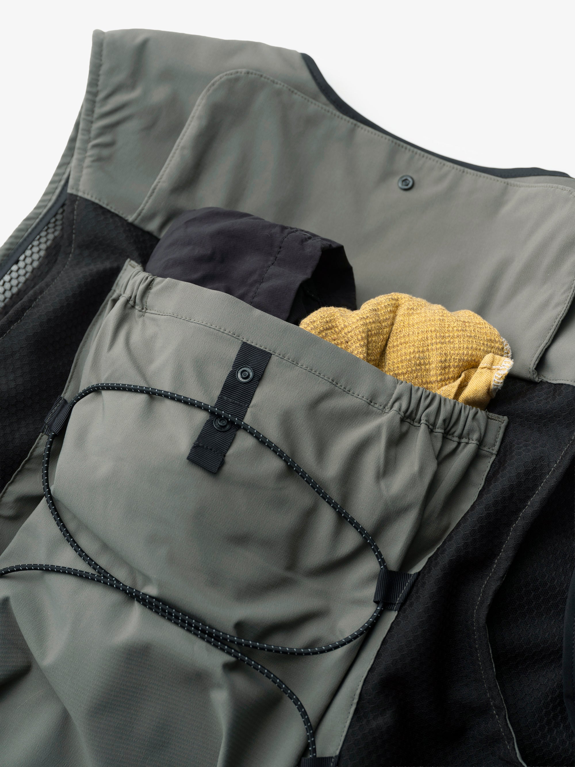 ASEEDONCLOUD/HW/TS waistcoat/double cloth