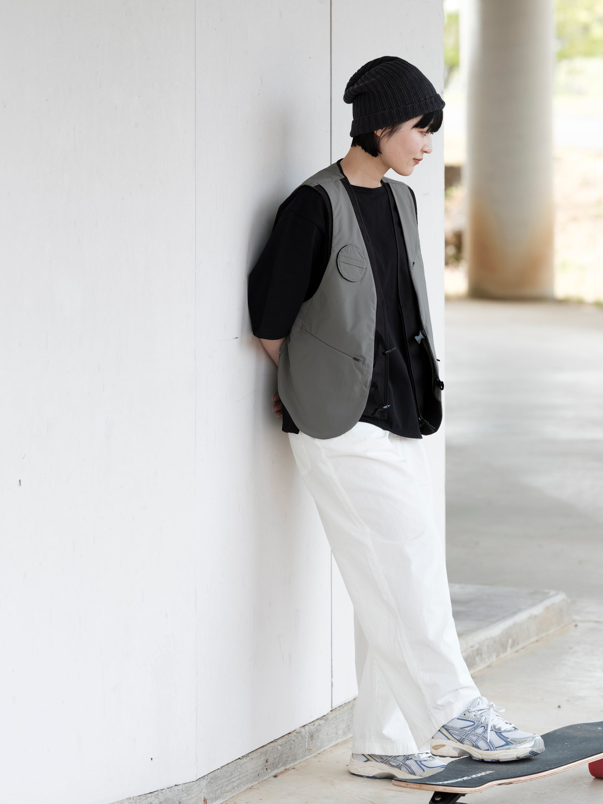 ASEEDONCLOUD/HW/TS waistcoat/double cloth