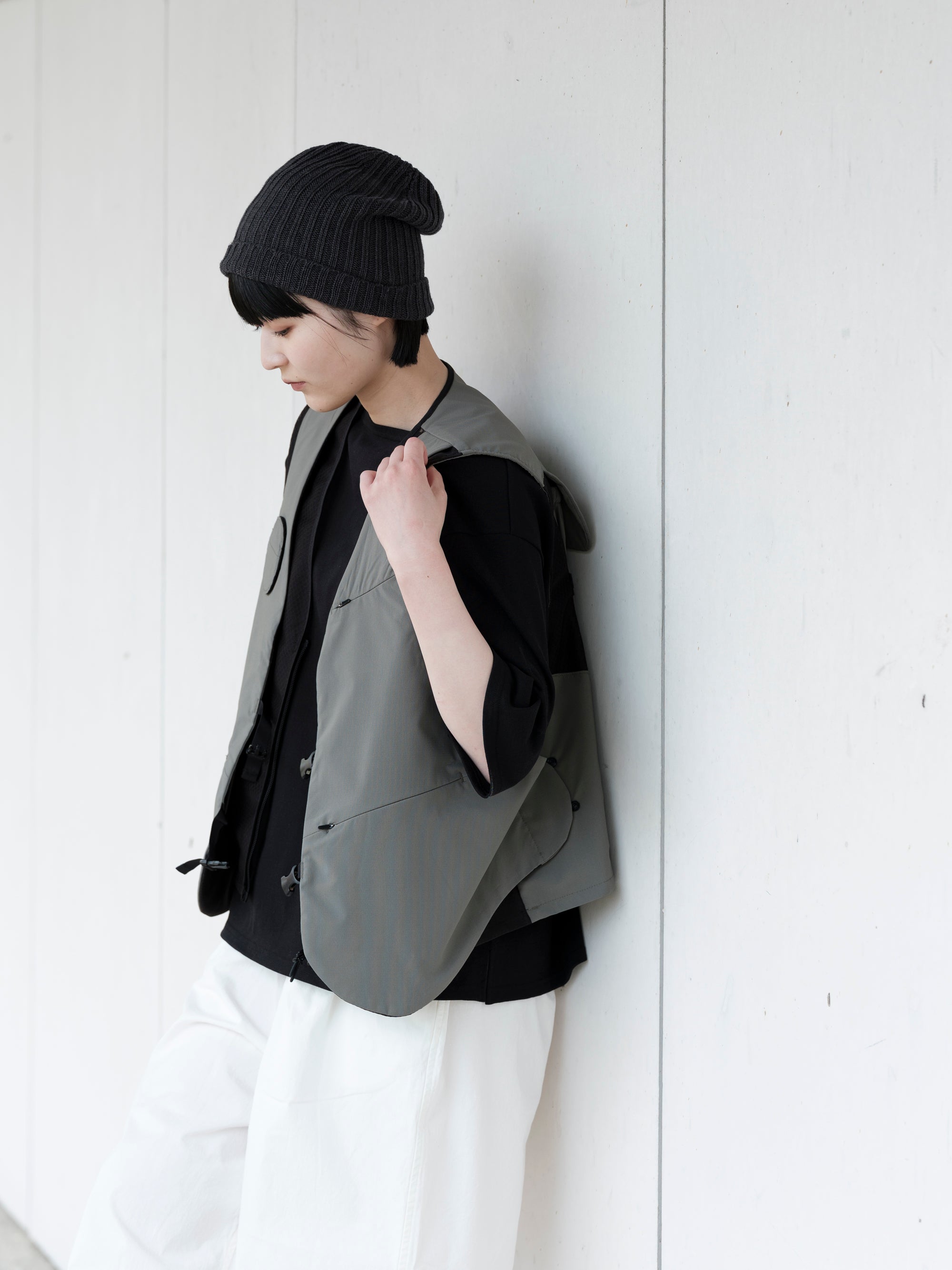 ASEEDONCLOUD/HW/TS waistcoat/double cloth
