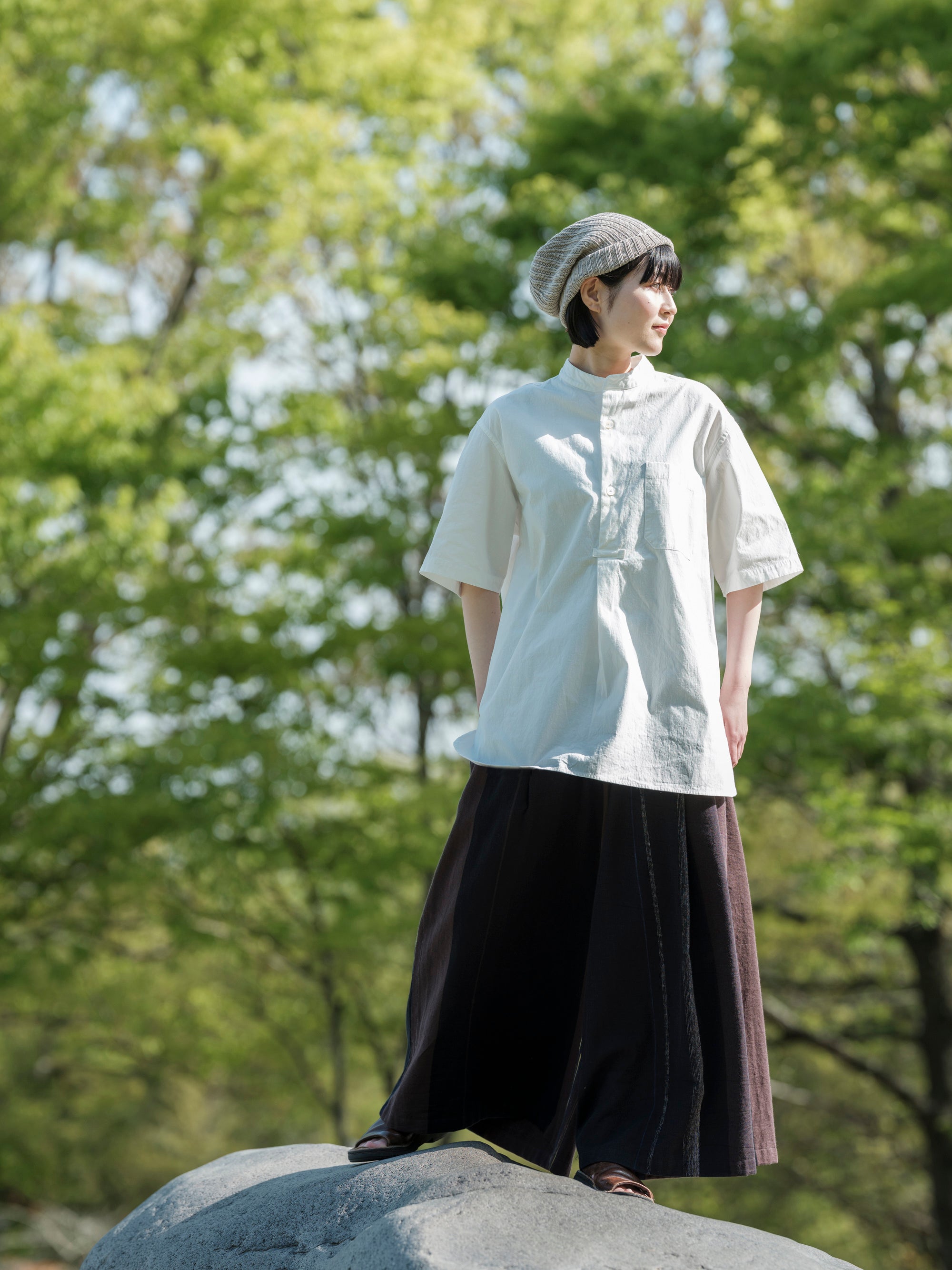 Charpentier de Vaisseau/Sloane/Selvedge Cotton H/S Shirt