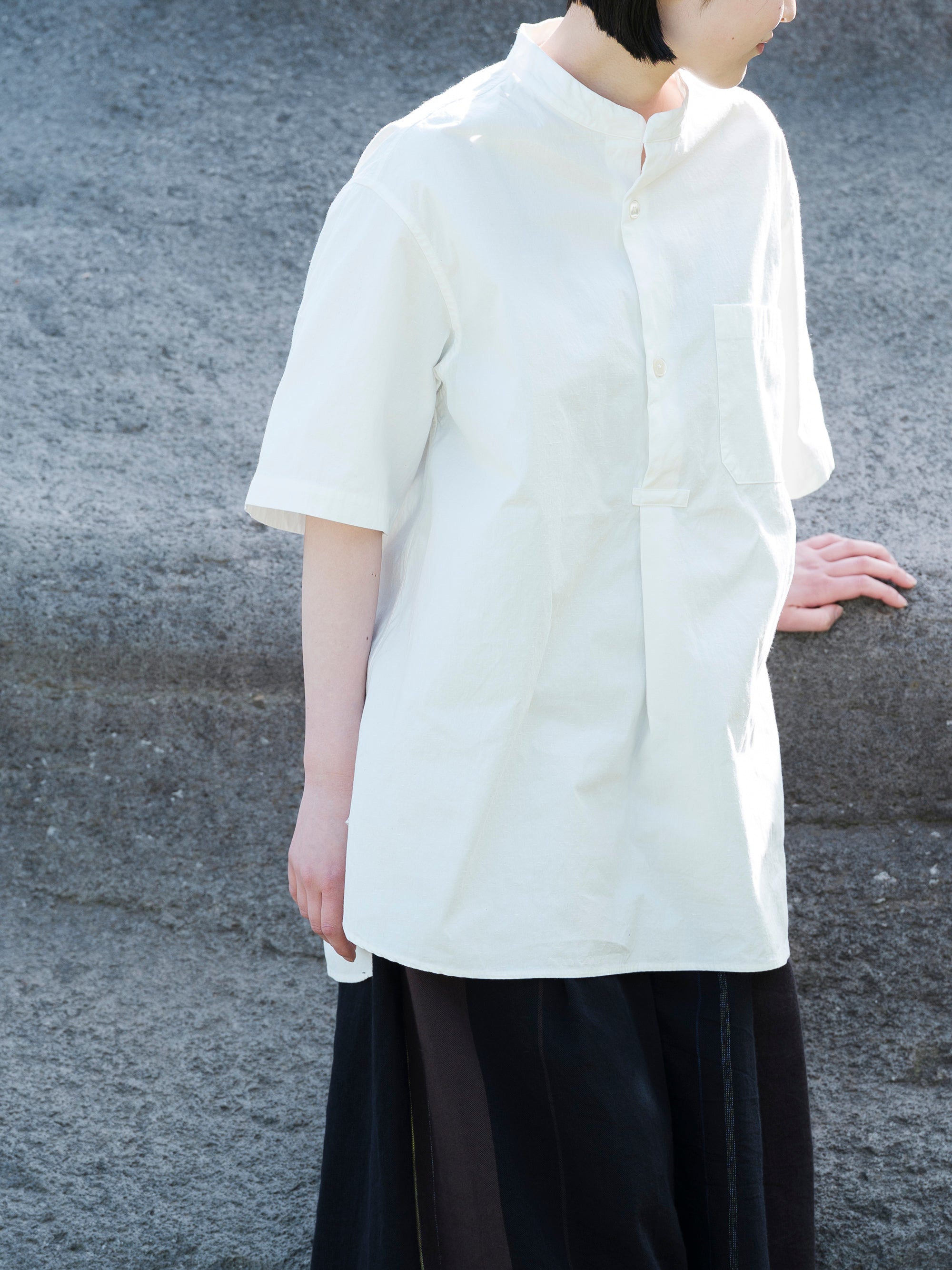Sloane Selvedge Cotton H/S Shirt｜Charpentier de Vaisseau