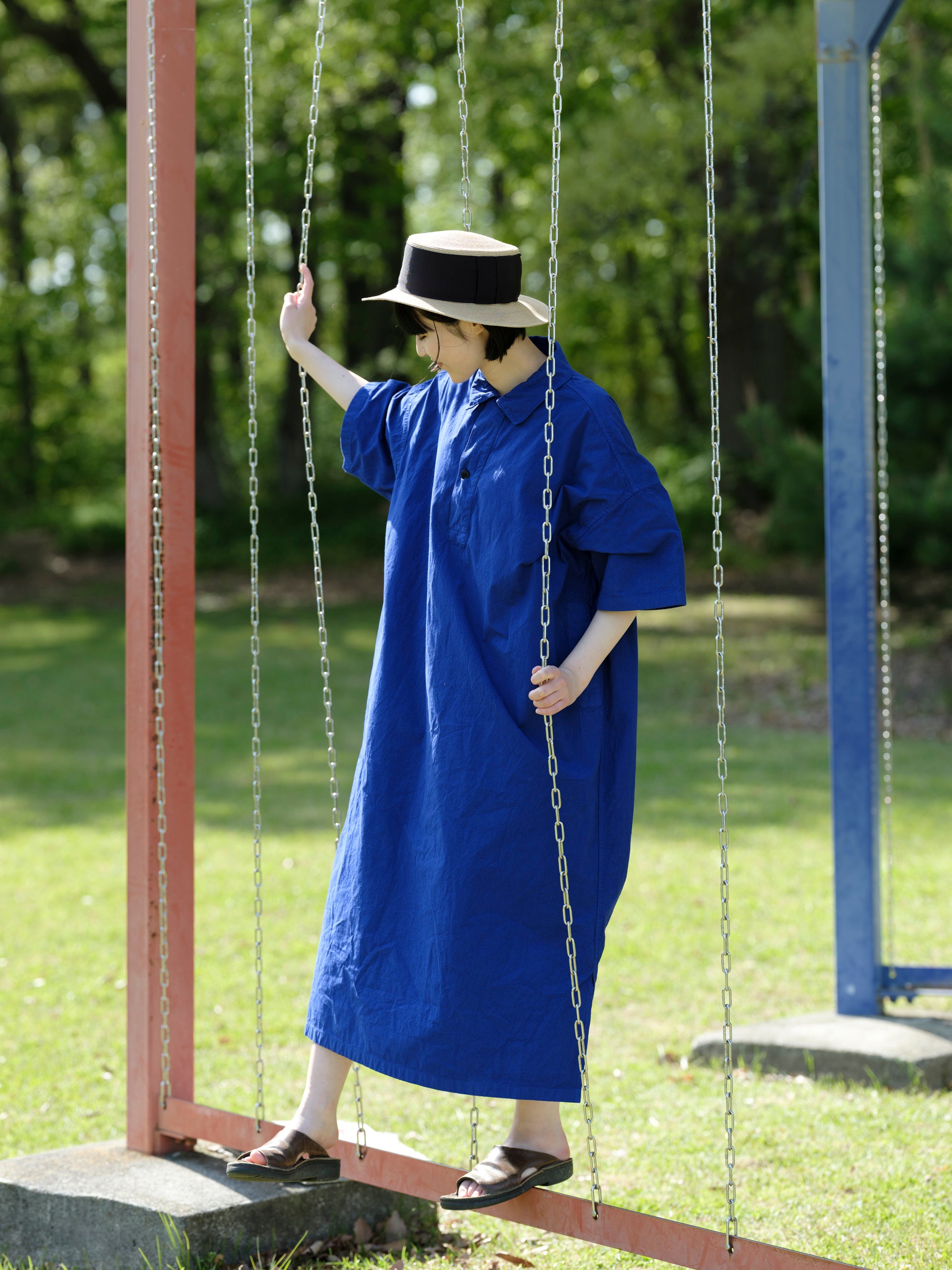 Charpentier de Vaisseau/Davy/Selvedge Cotton Dress