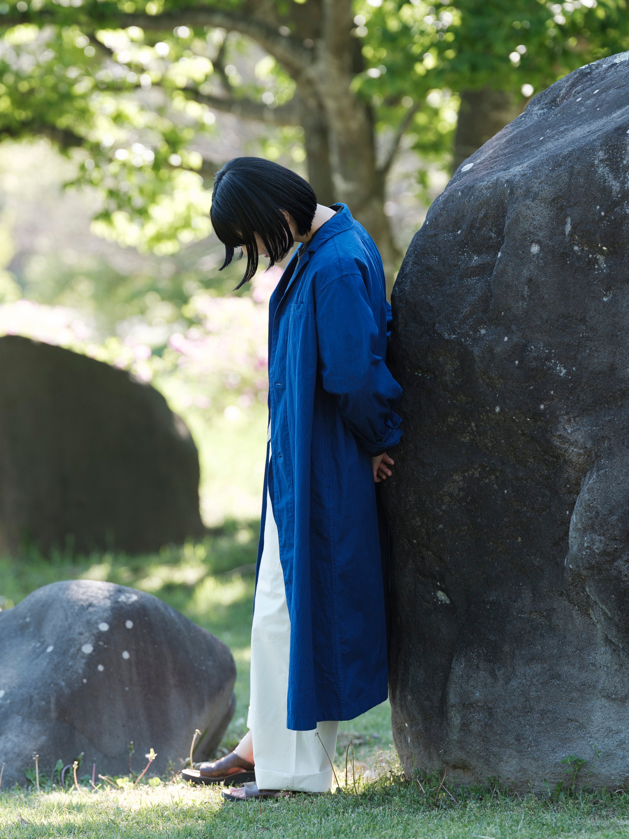Charpentier de Vaisseau/Tracy/Selvedge Cotton Shop Coat