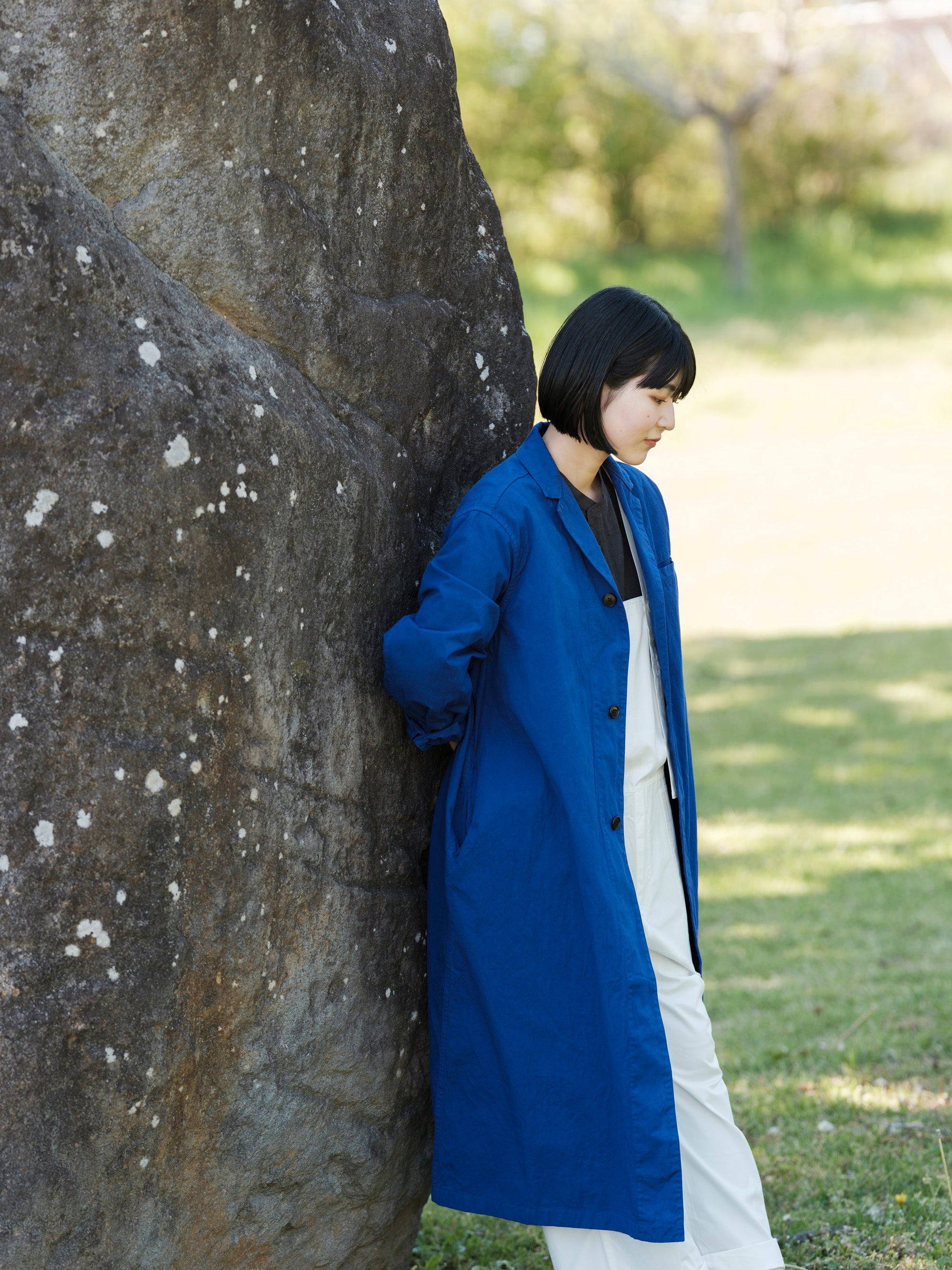 Charpentier de Vaisseau/Tracy/Selvedge Cotton Shop Coat