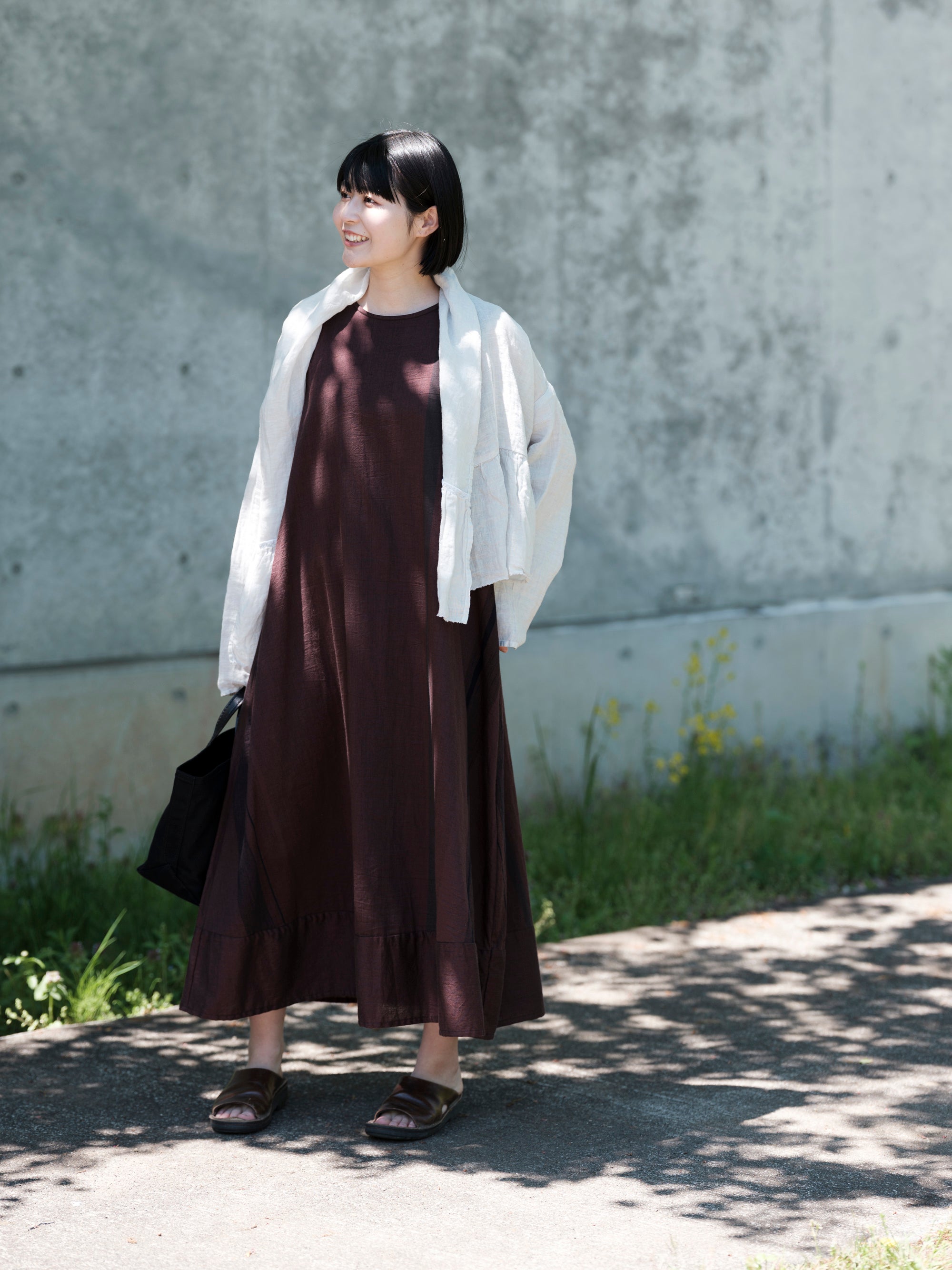 tamaki niime/a-line/cotton