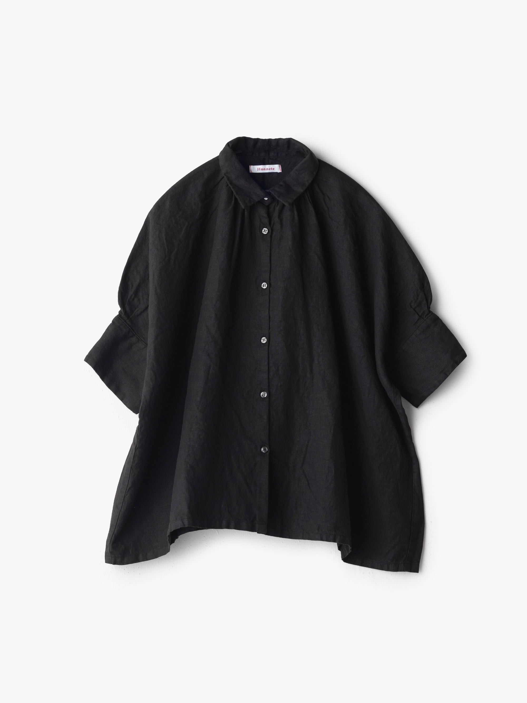 Honnete/H/SLV Gather Shirt