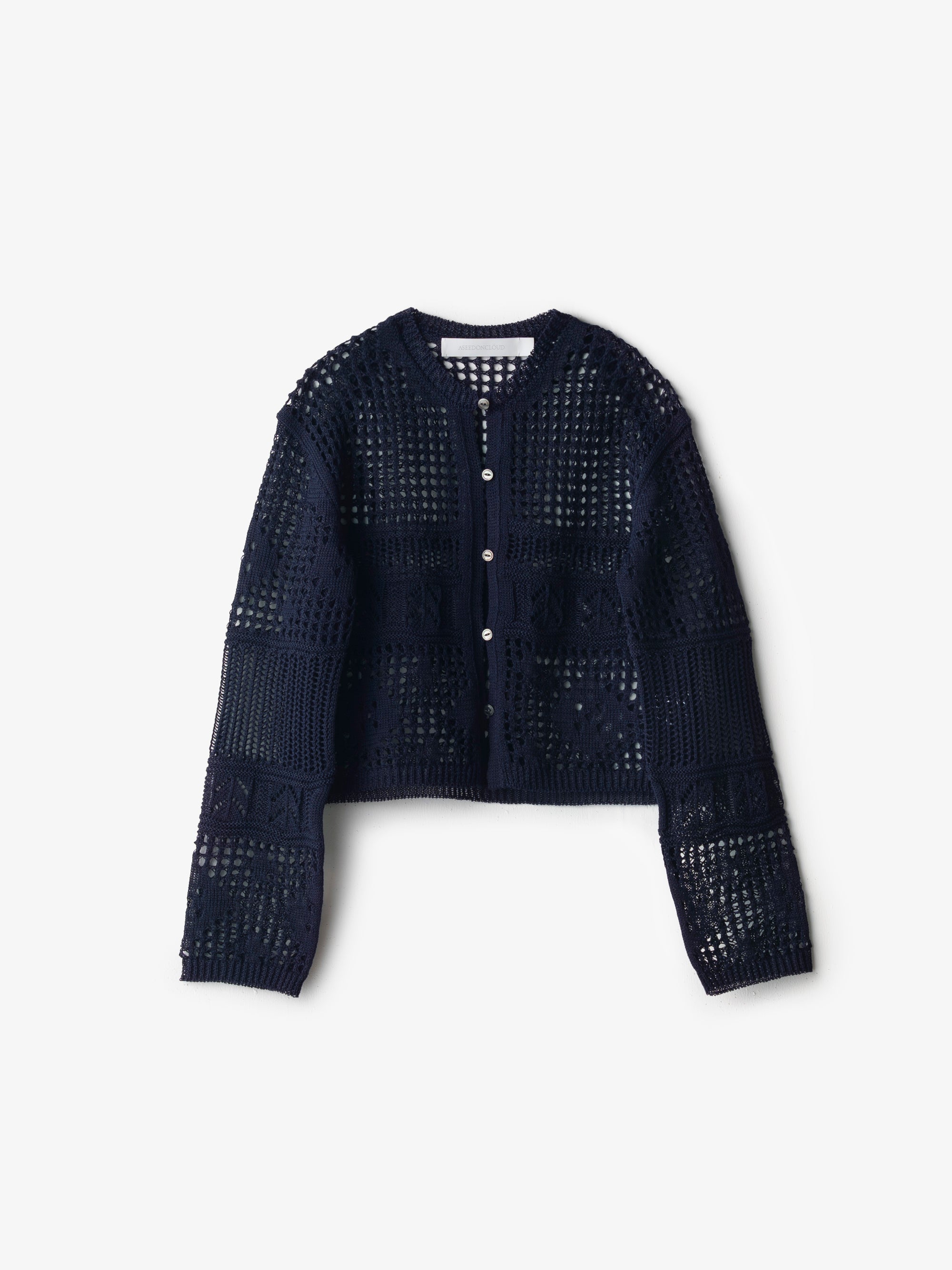 ASEEDONCLOUD/family traditions knit tops