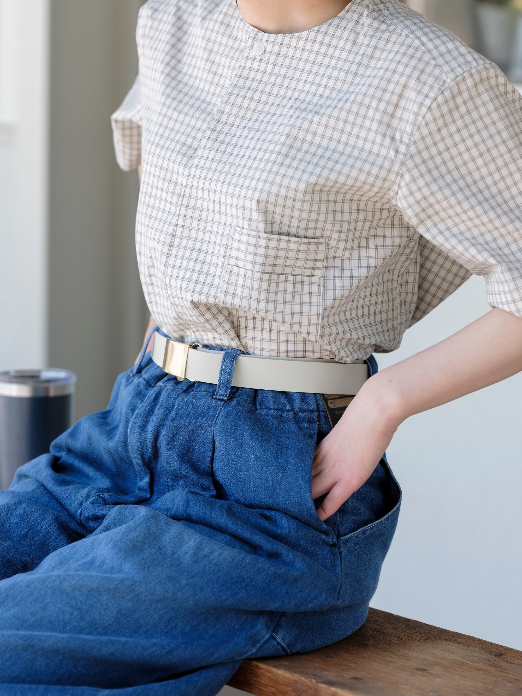 ASEEDONCLOUD/HW belt/レザー