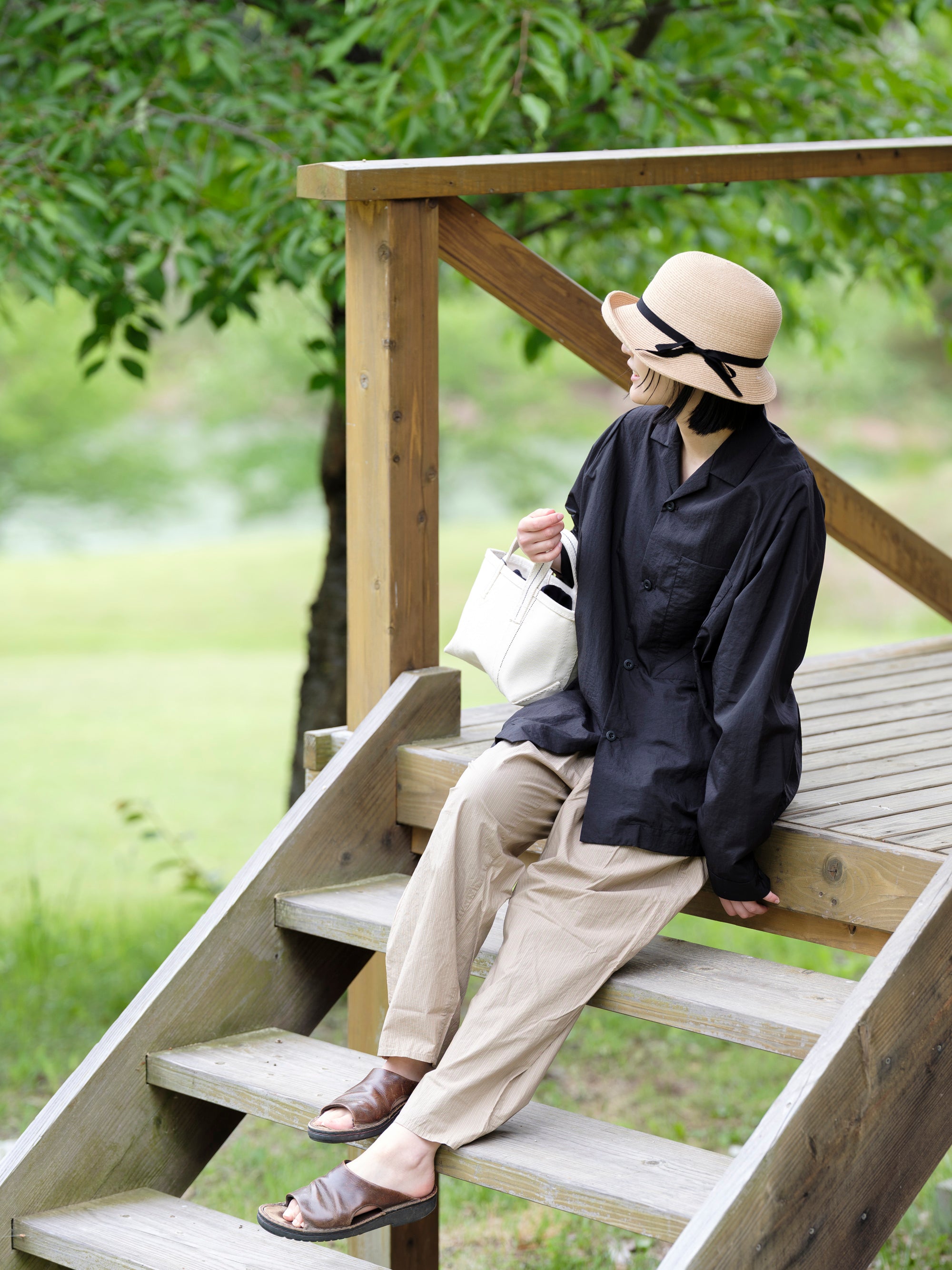 テーパードパンツ｜宝島染工