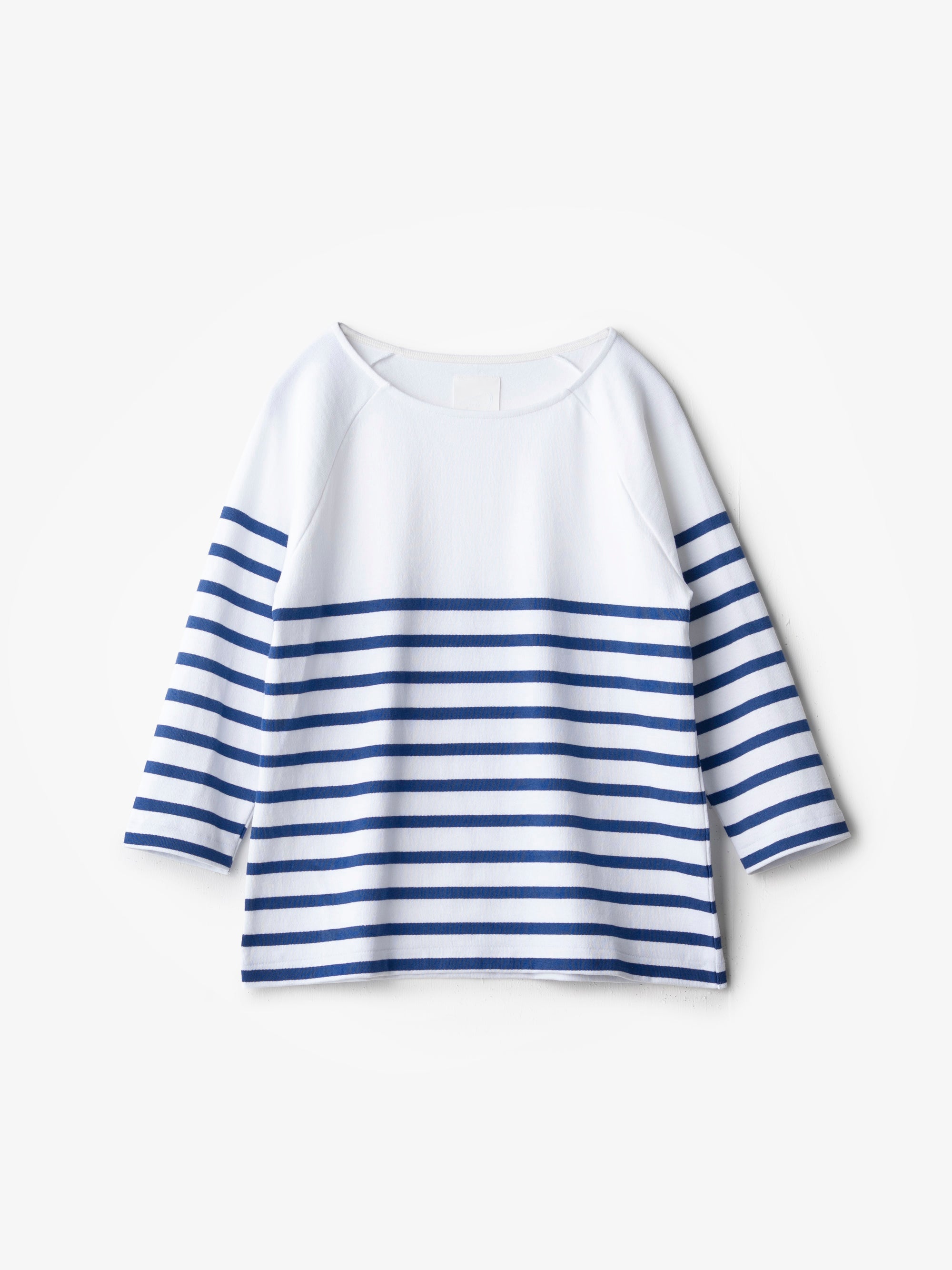 わざわざ/パン屋のTシャツ/ボーダー