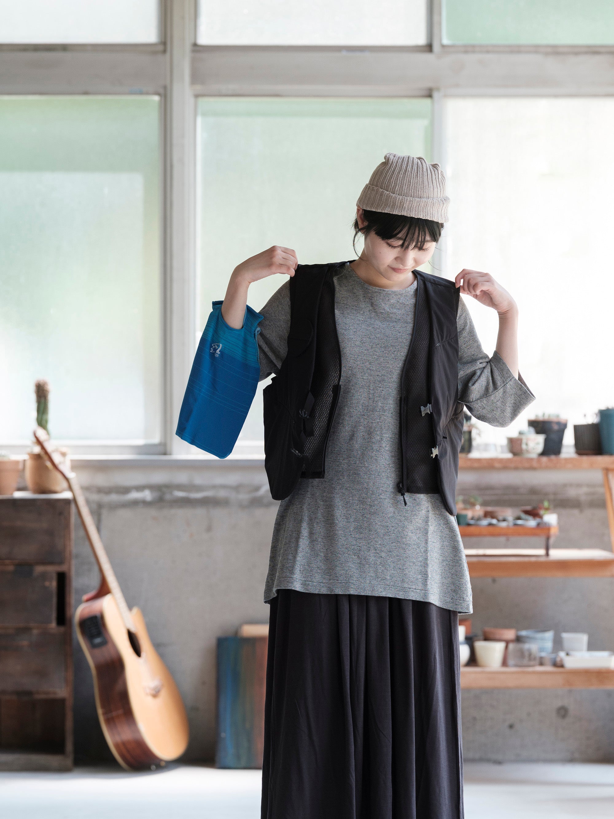 ASEEDONCLOUD/HW/TS waistcoat/light cloth