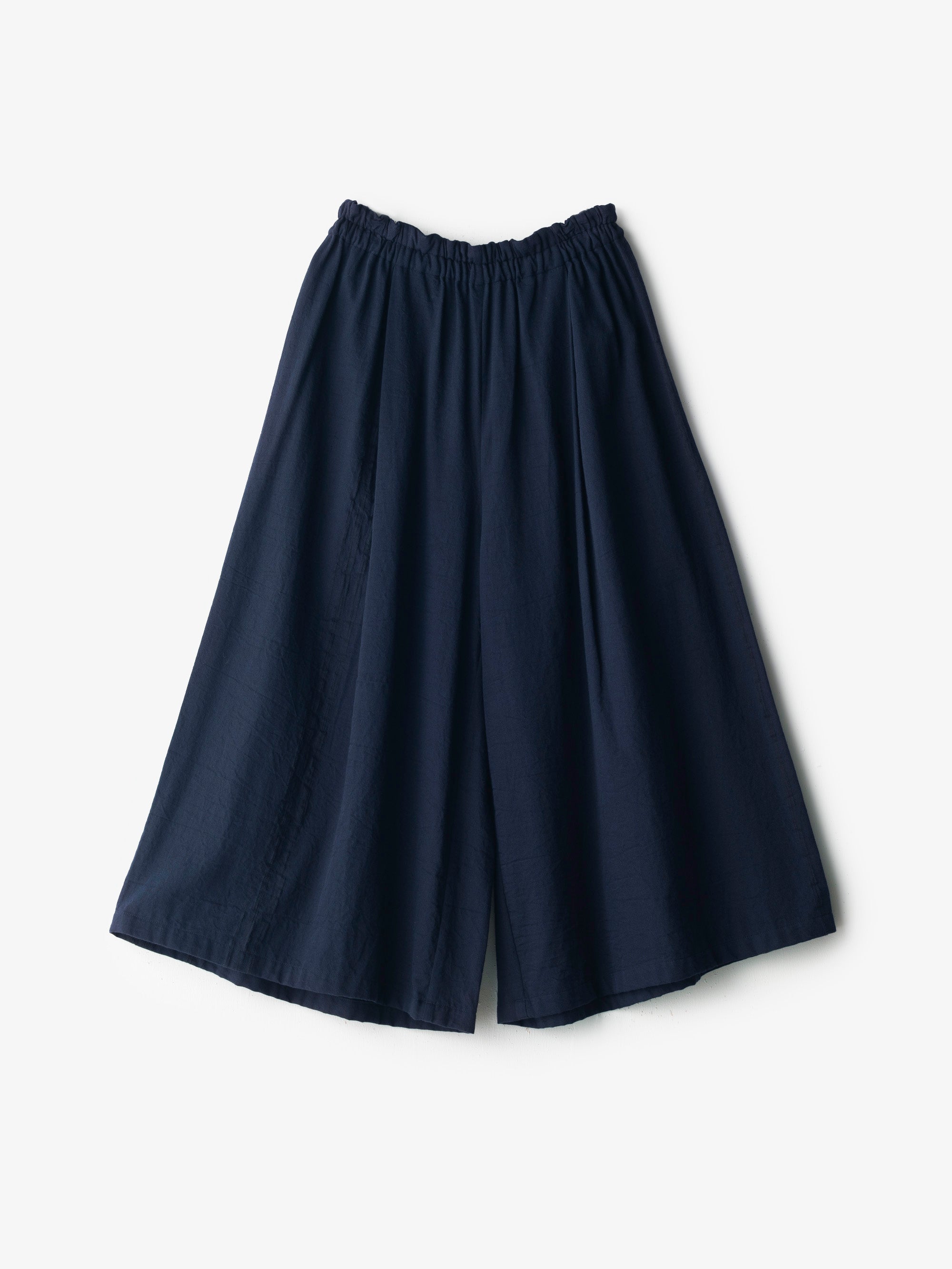 tamaki niime/wide pants long/cotton