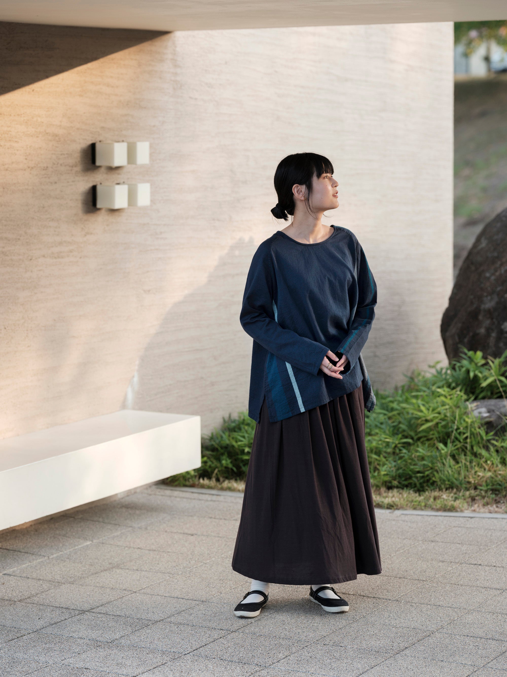 tamaki niime/fuwa-T rag/cotton