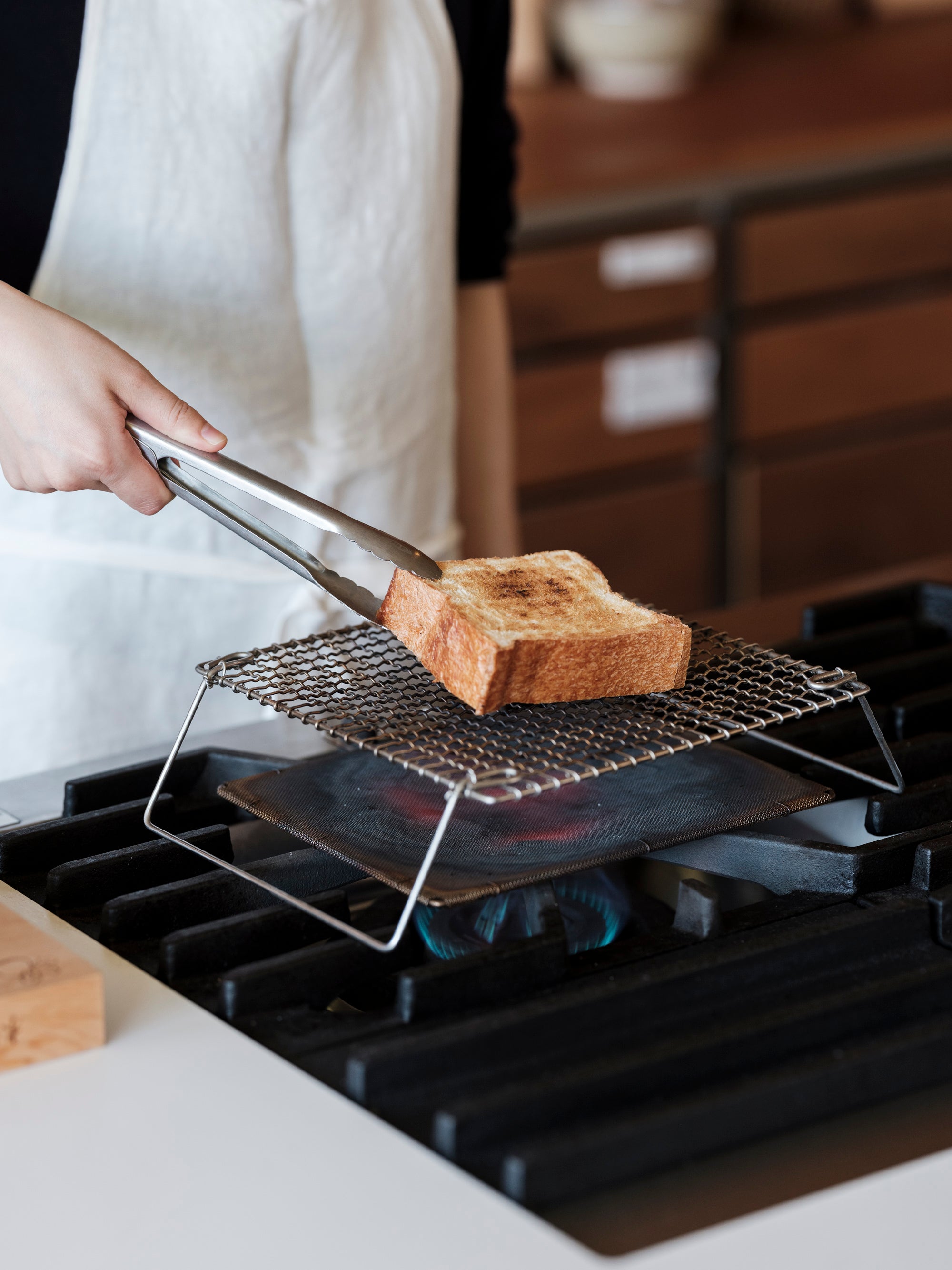 辻和金網/足付き焼き網