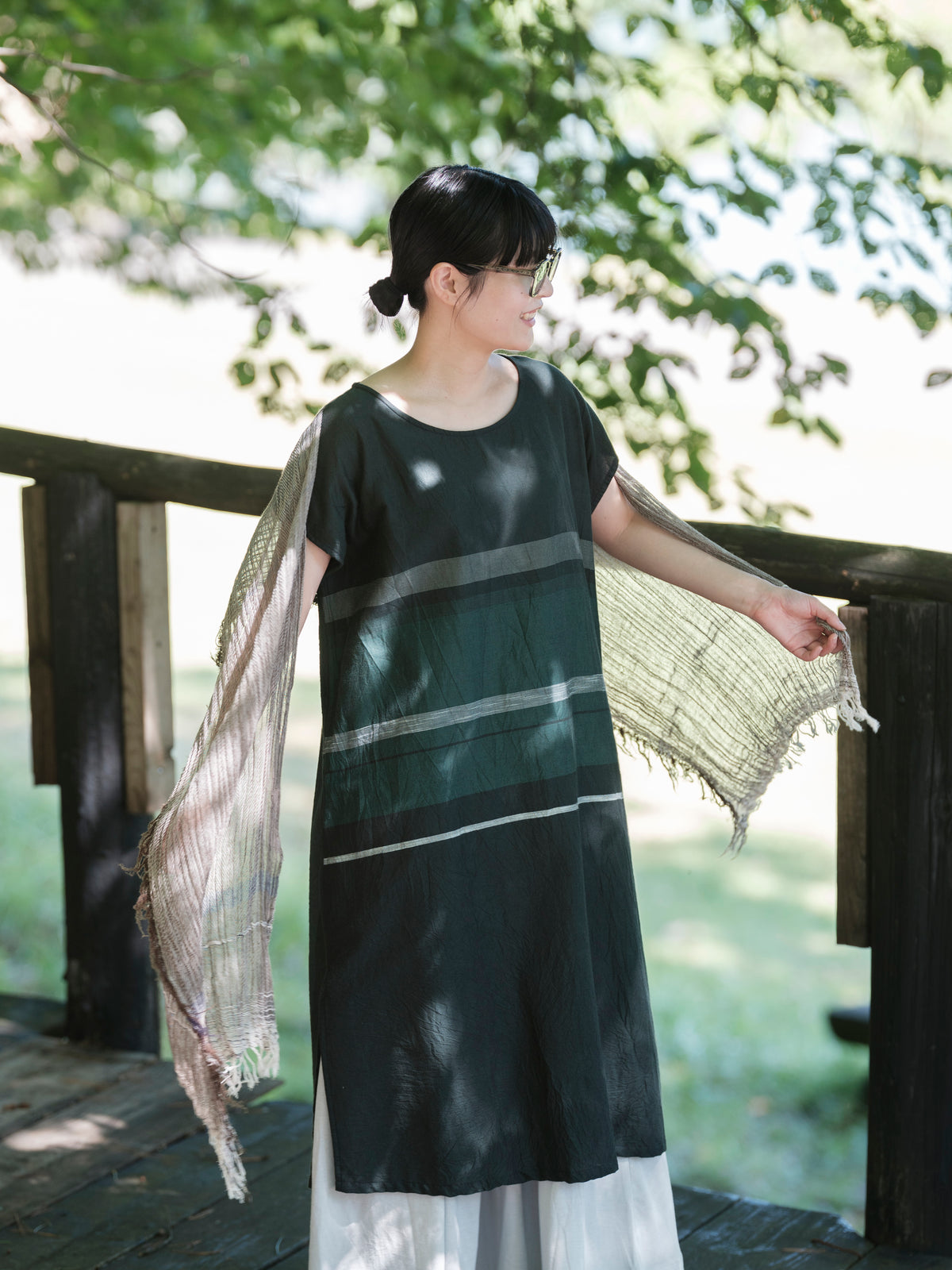 tamaki niime/suton-T long/cotton