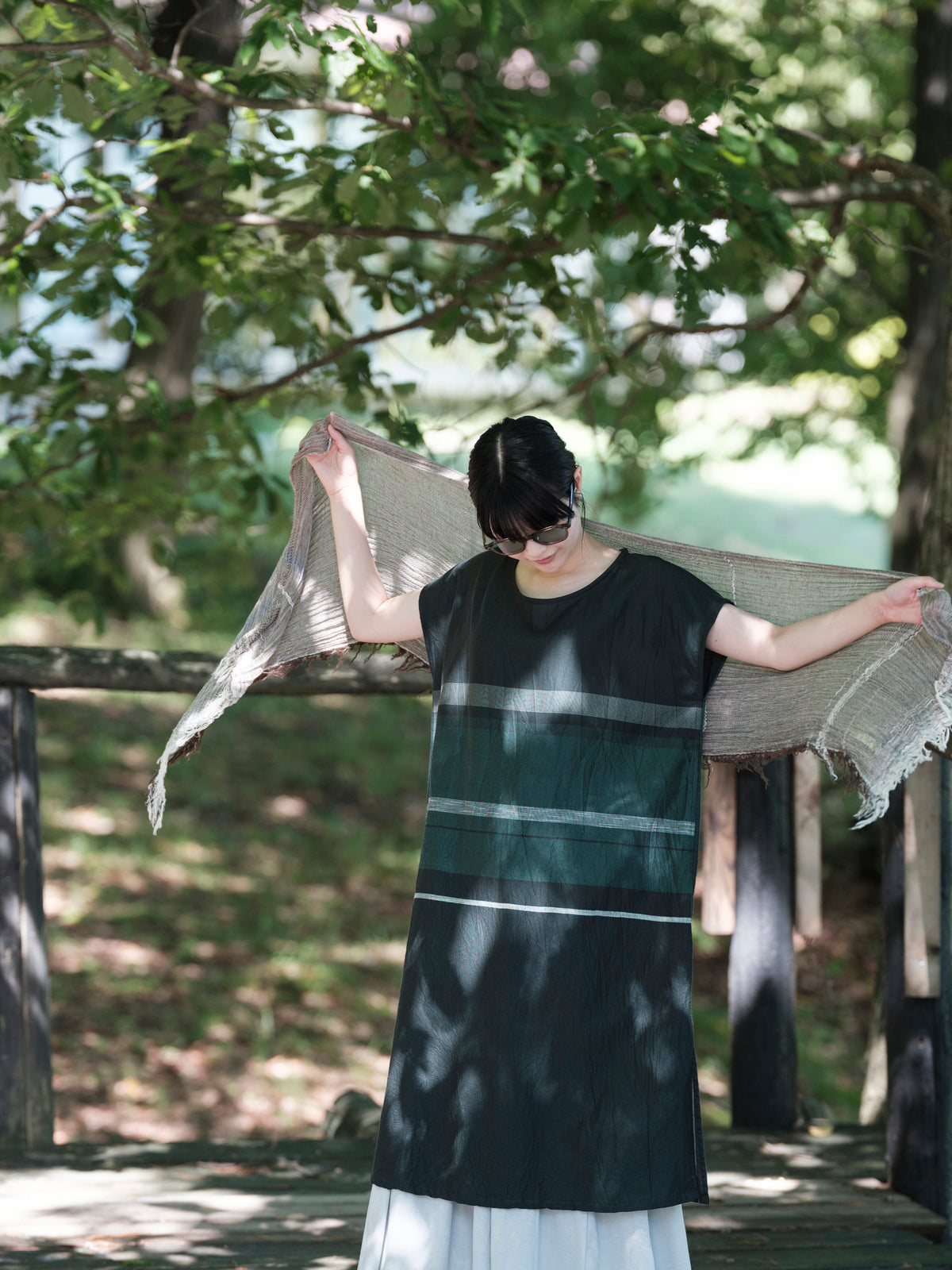 tamaki niime/suton-T long/cotton