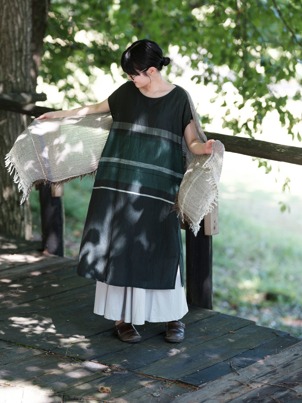 tamaki niime/suton-T long/cotton